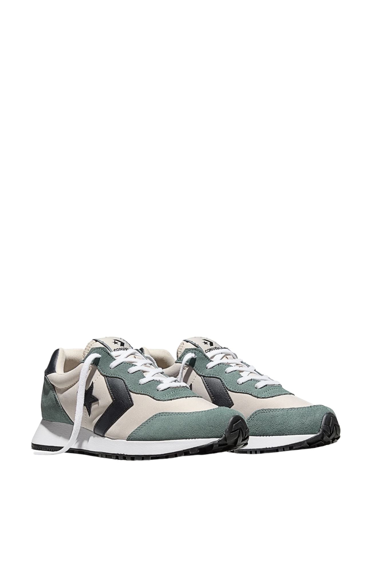 Omega Trainer Suede Low Classic Ecru Mineral Brew White