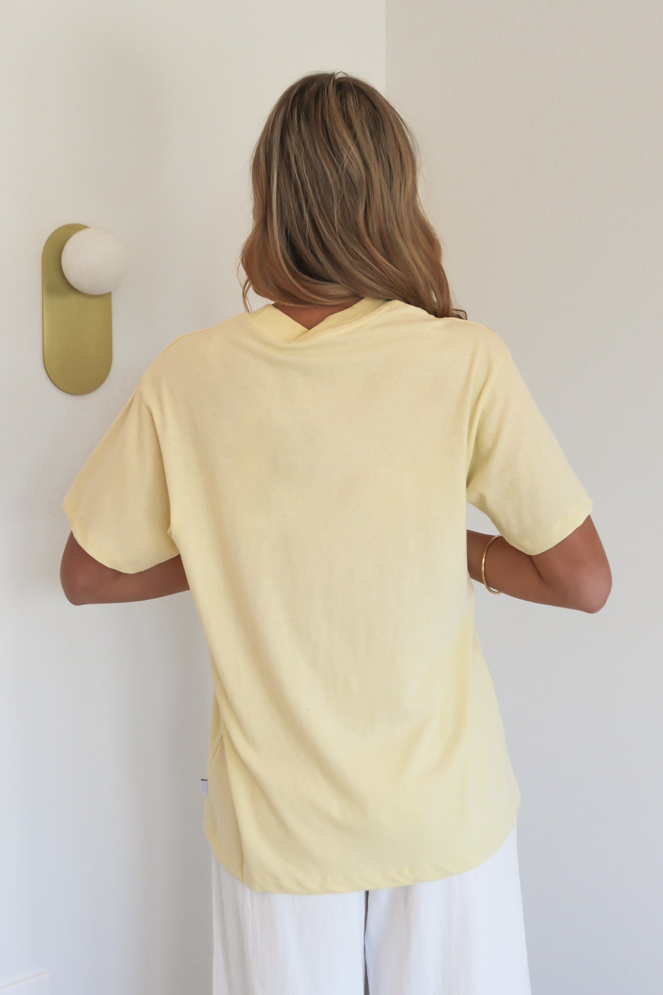 Palermo Relaxed Tee Yellow