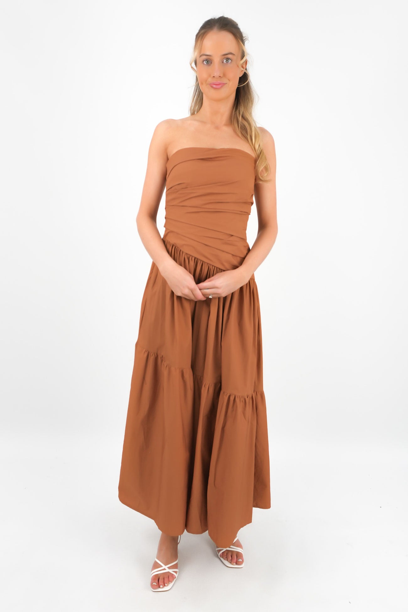 Pamela Maxi Dress Chocolate