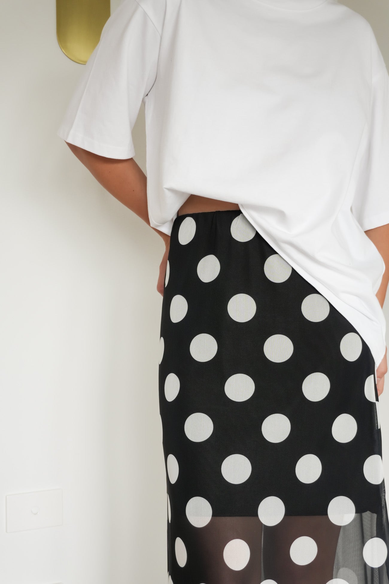 Pammie Mesh Skirt Spot
