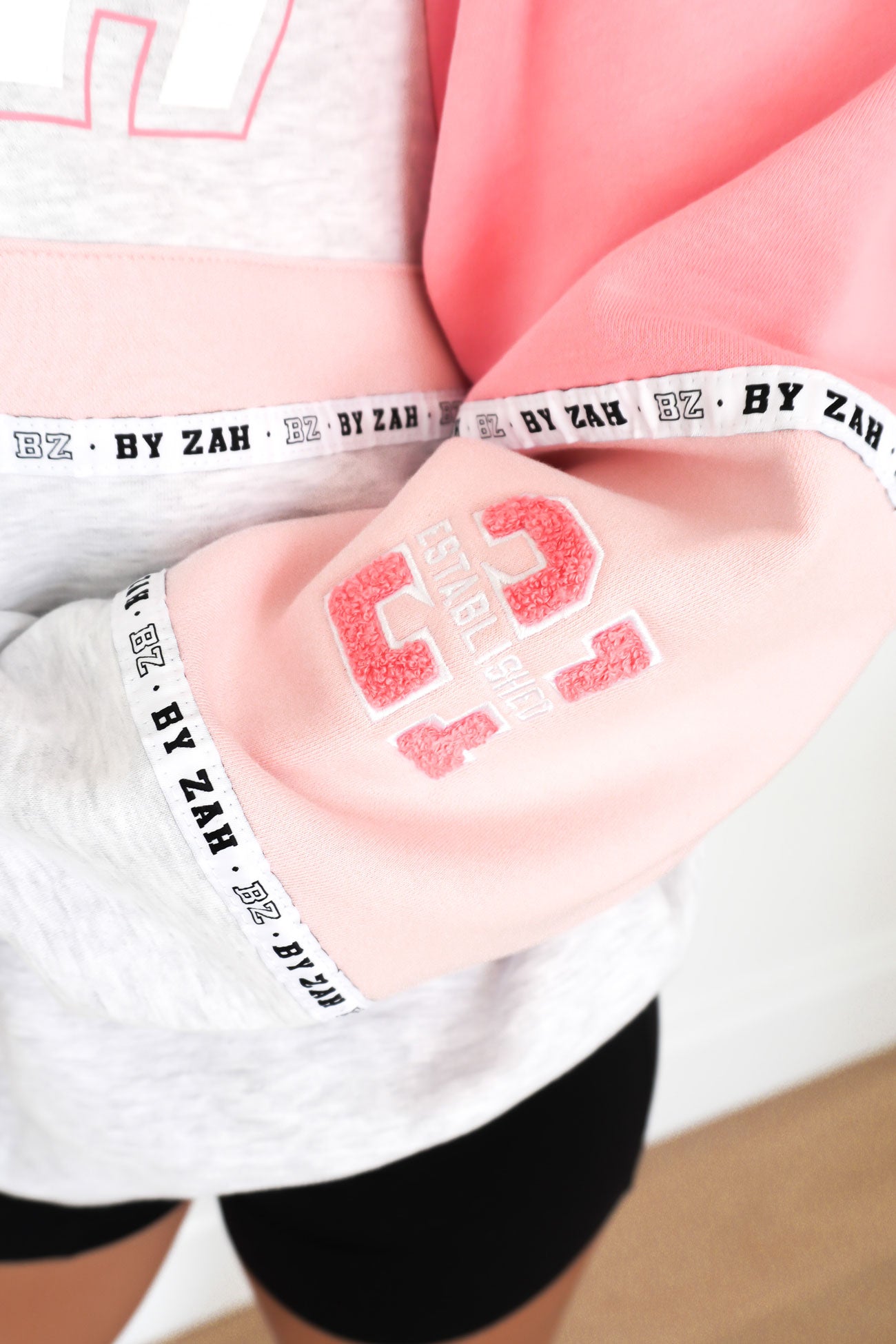 Paxton Panel Crew Pink