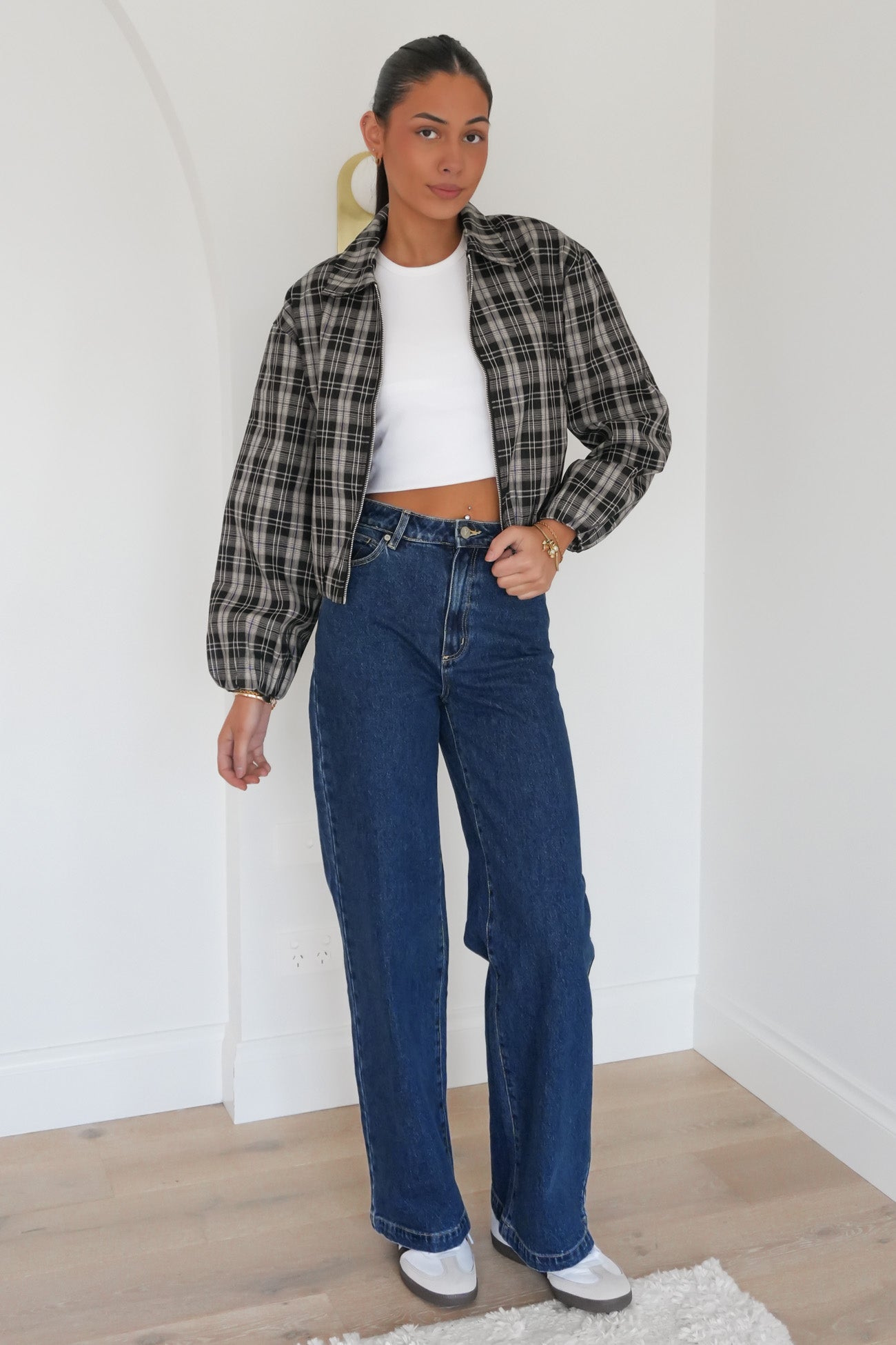 Payten Jacket Black Check