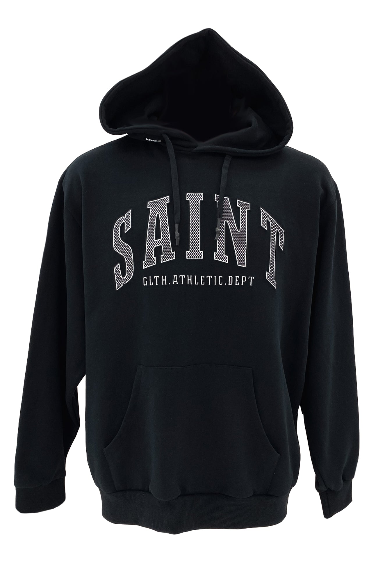 Perforate Hoodie Black f