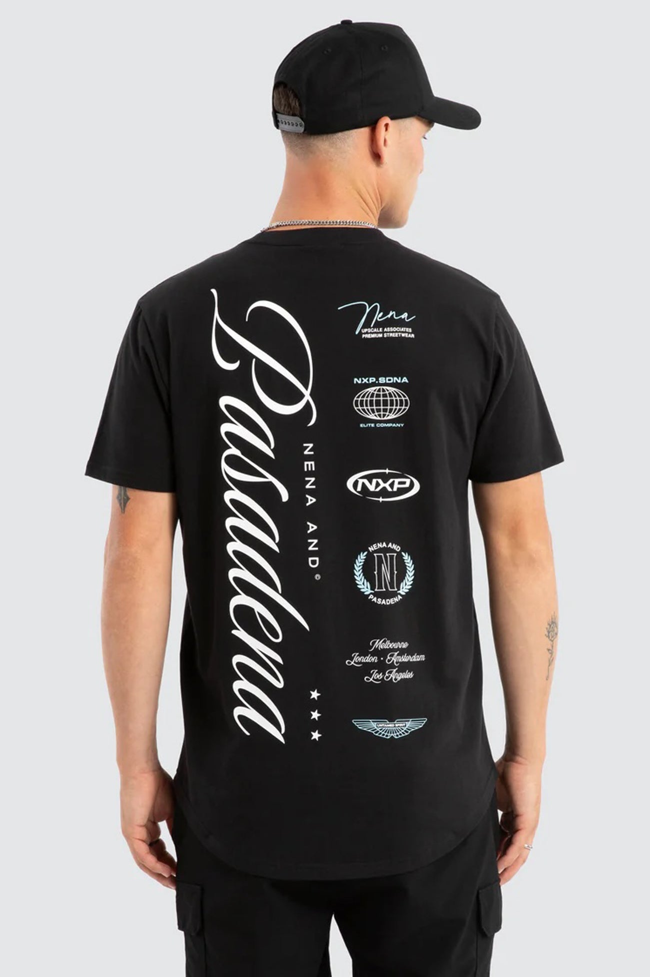 Pledge Dual Curved Tee Jet Black