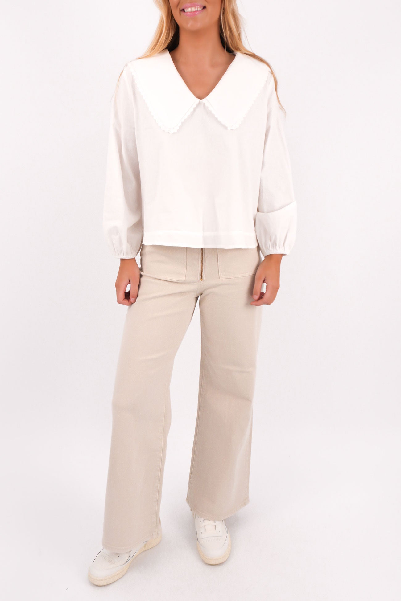 Presley Top White