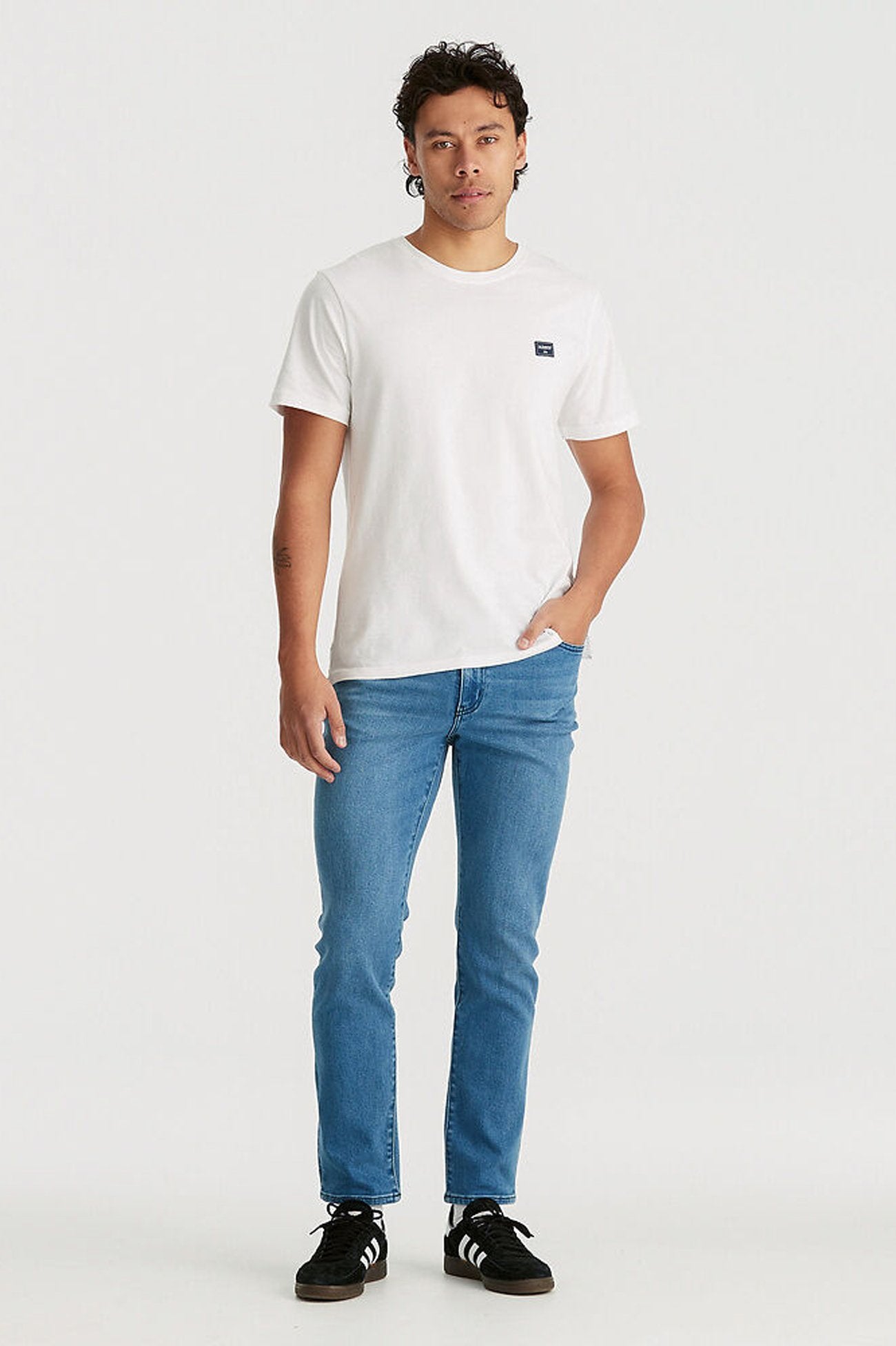 R3 Slim Straight Jean Tulum Blue