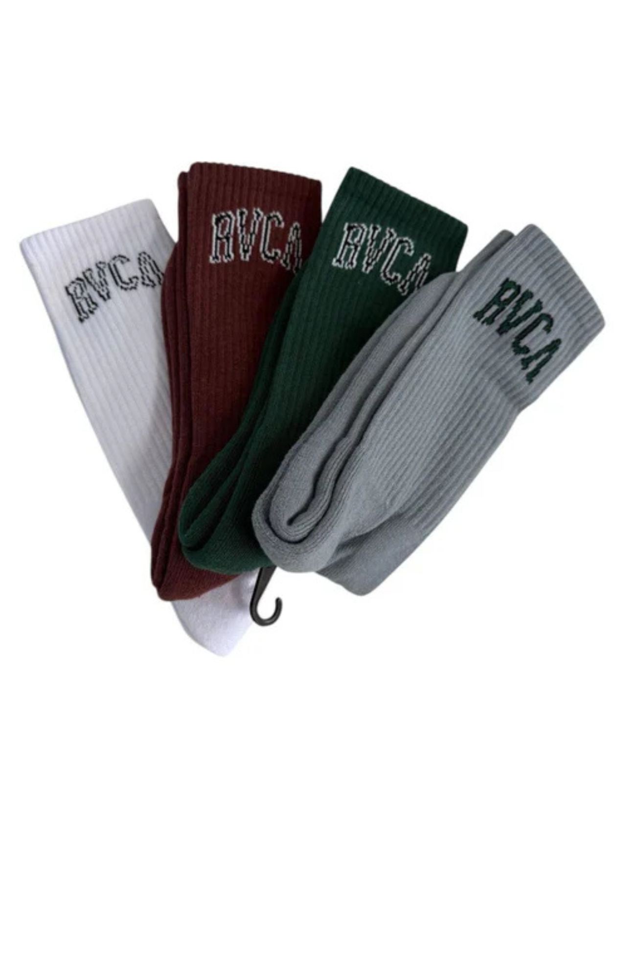 RVCA Seasonal Sock 4 Pack Multi