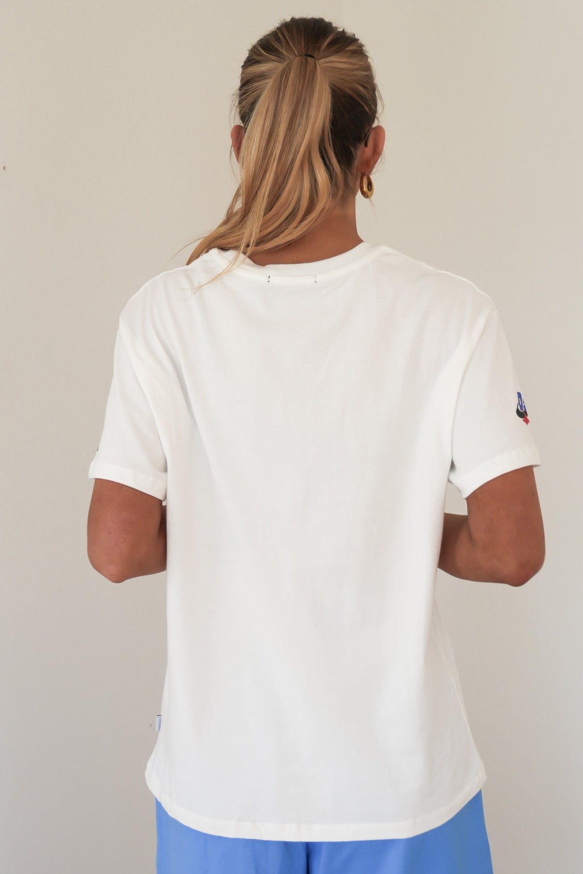 Race Day Relaxed Tee Vintage White
