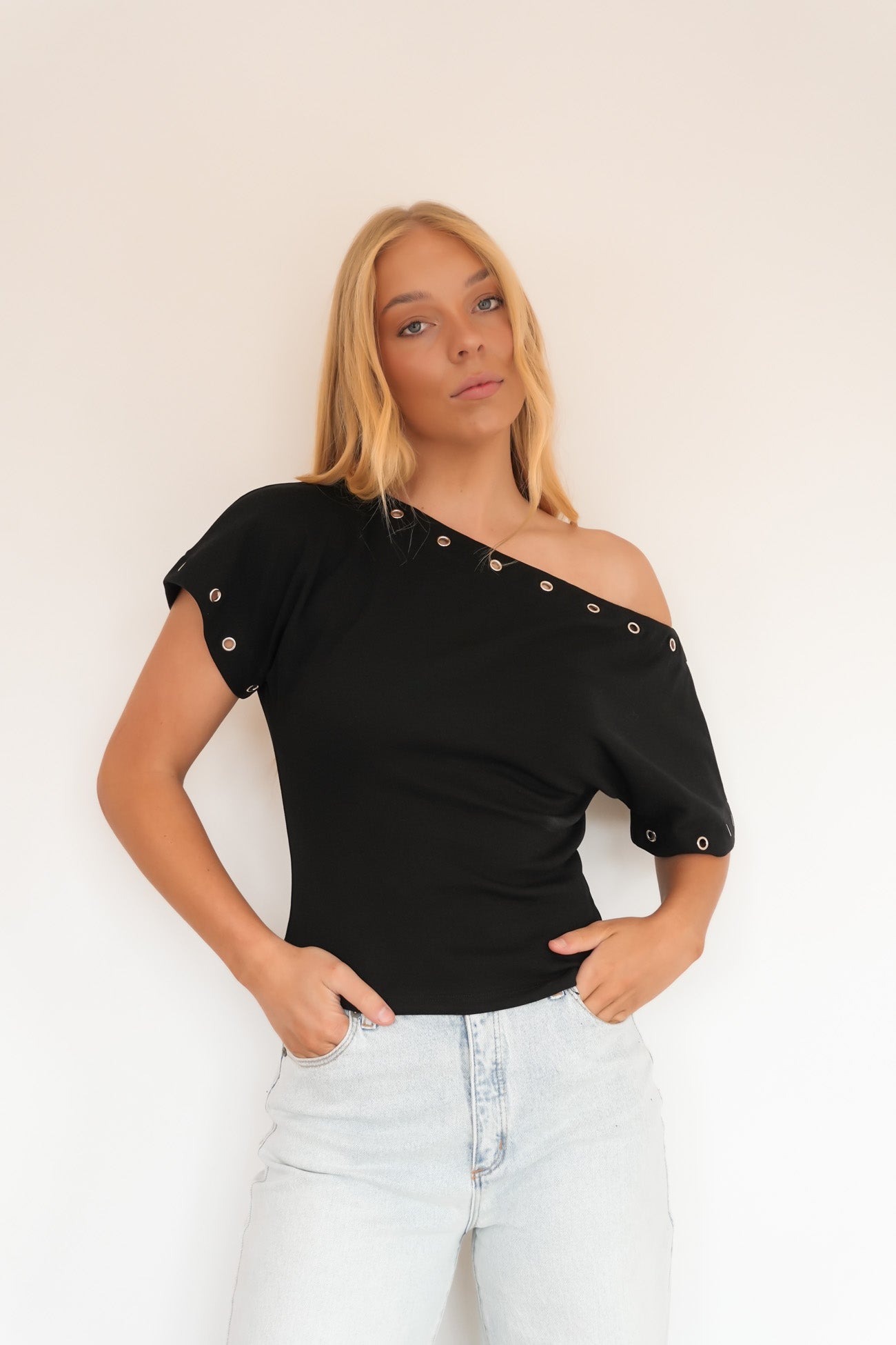 Rachel Top Black