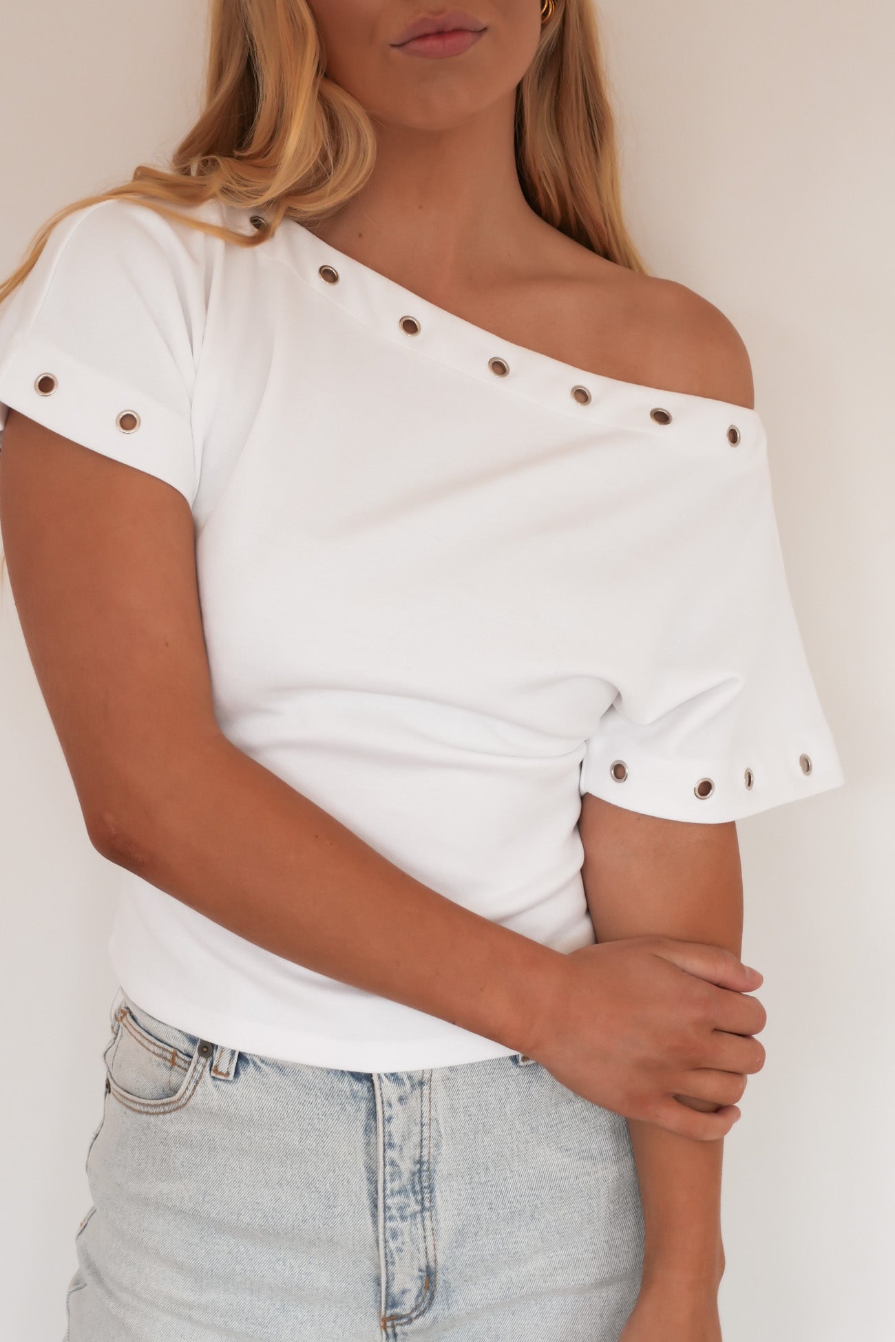 Rachel Top White