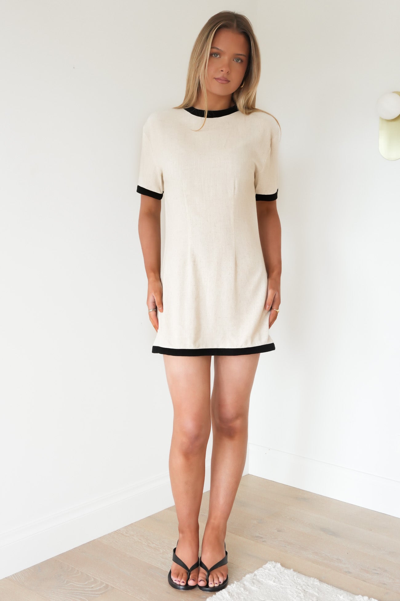 Rafe Mini Dress Oat