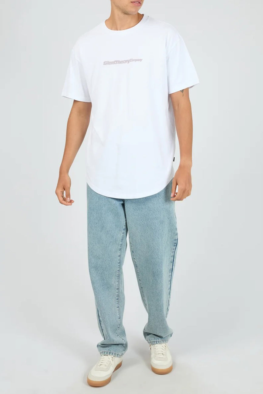 Raider Scoop Tee White
