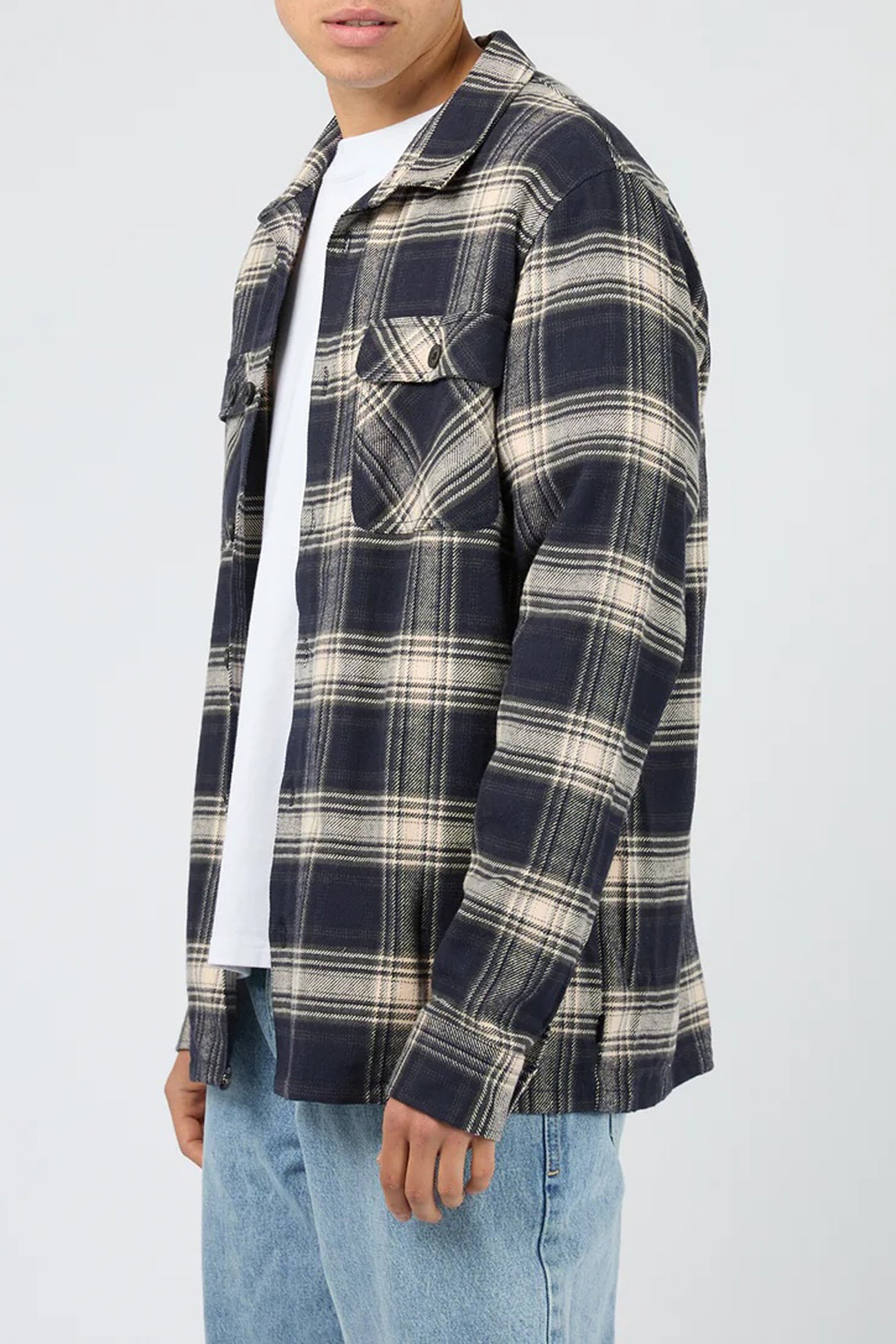 Ranger Flannel Shirt Navy