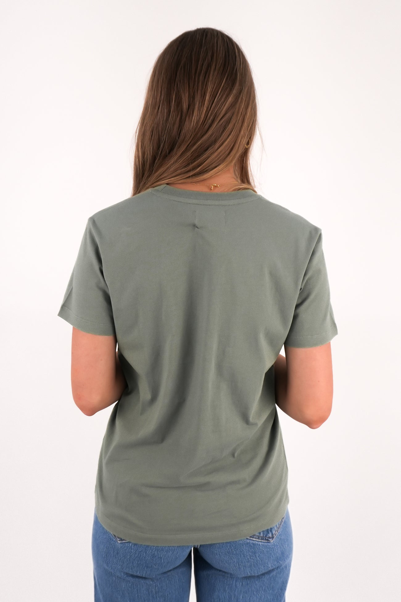 Relaxed Tee Moss Green