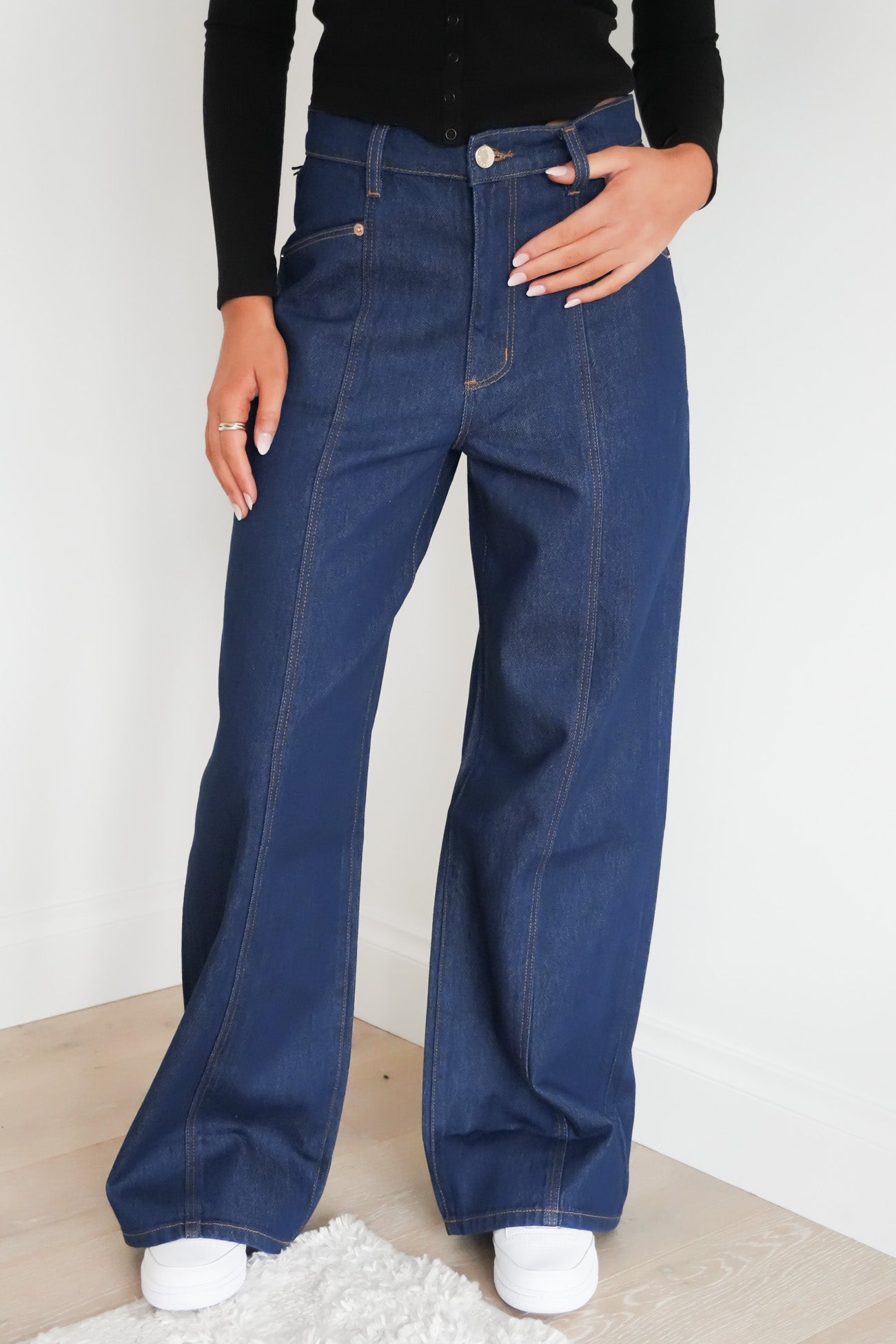 Relaxed Sailor Jean Long Deco Soho Blue