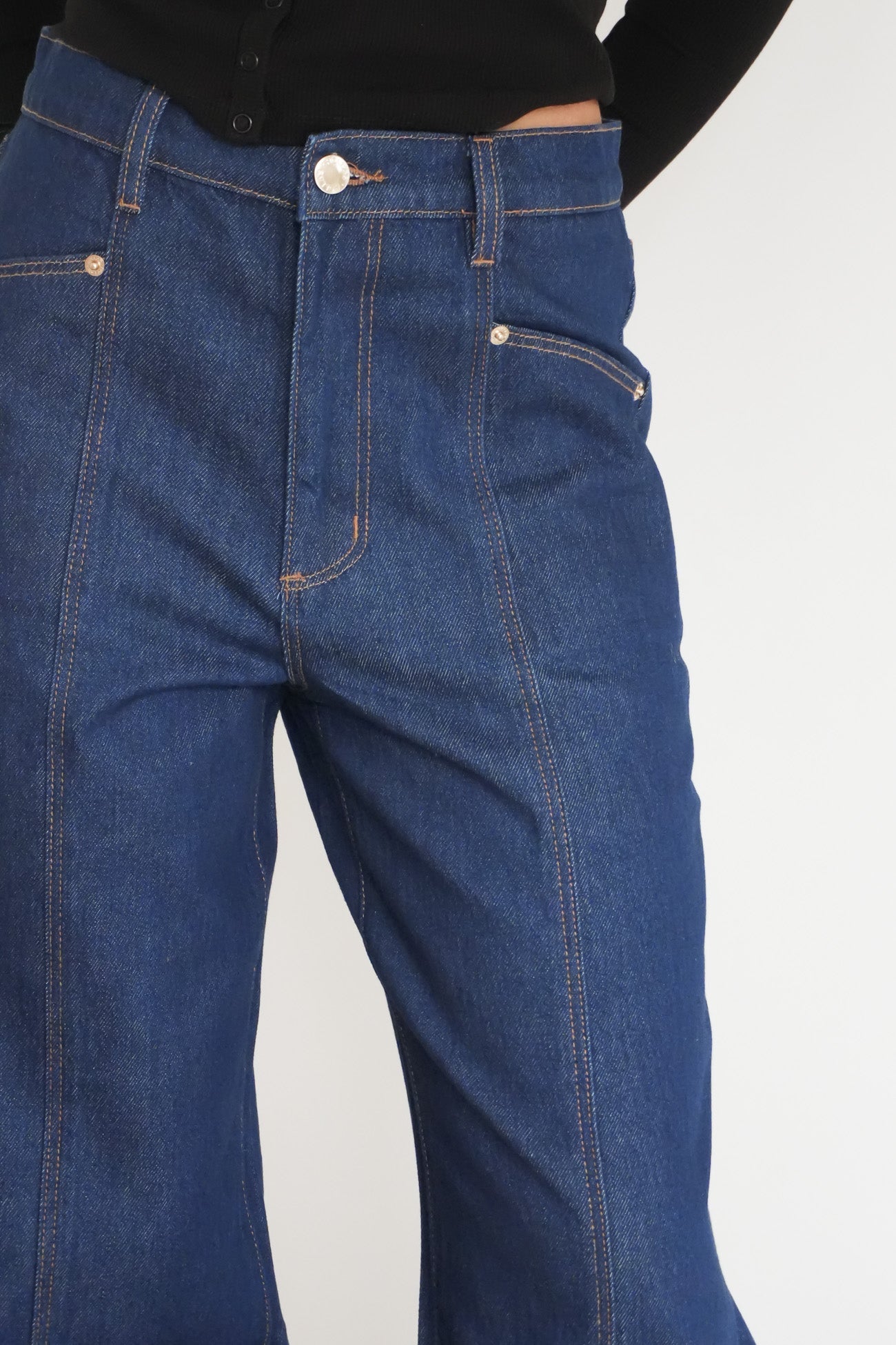 Relaxed Sailor Jean Long Deco Soho Blue