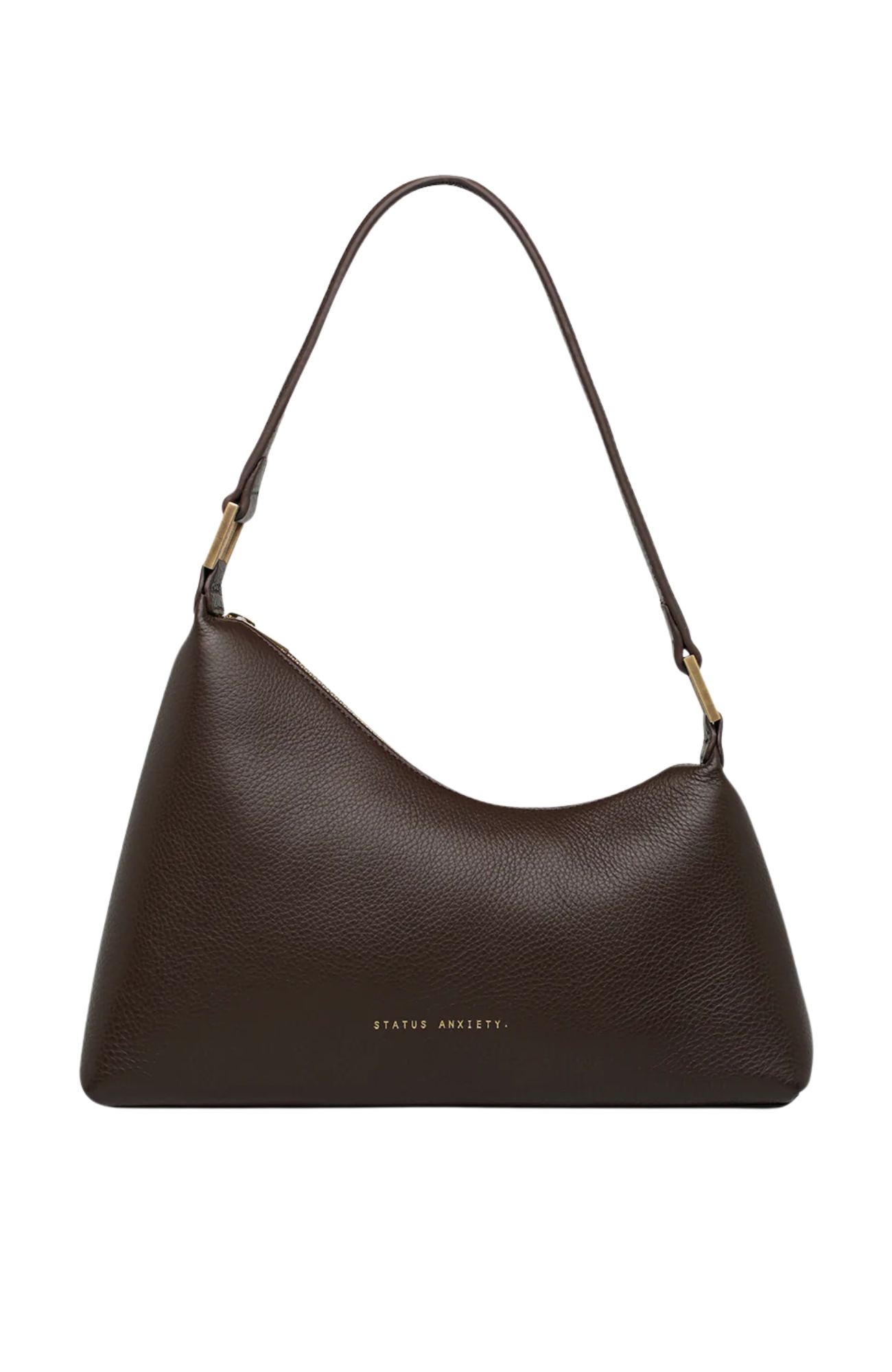 Reverie Bag Cocoa Brushed Gold