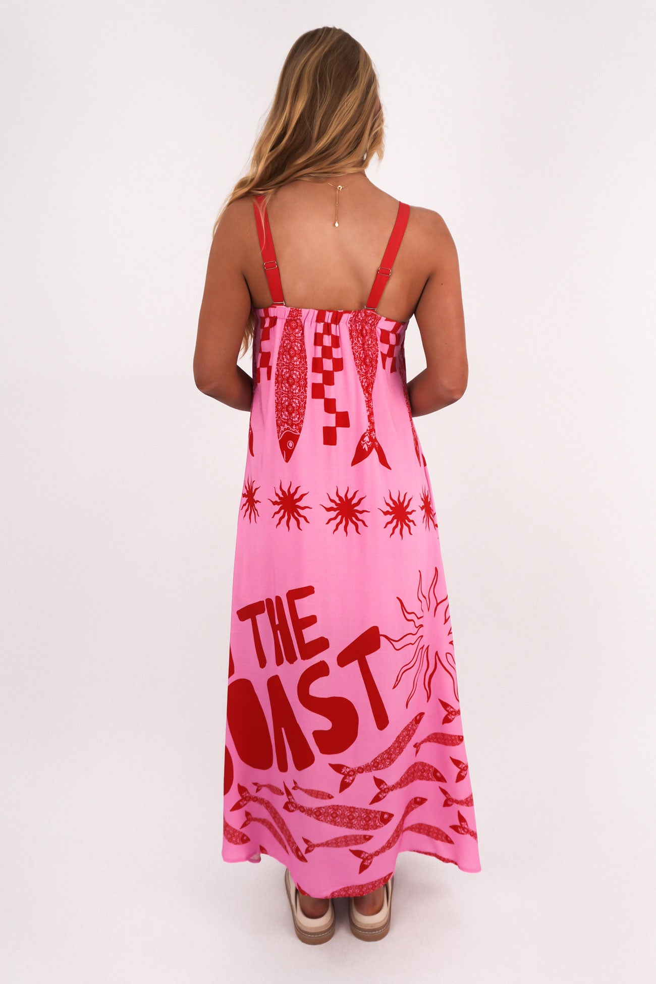 Rita Midi Dress On The Coast