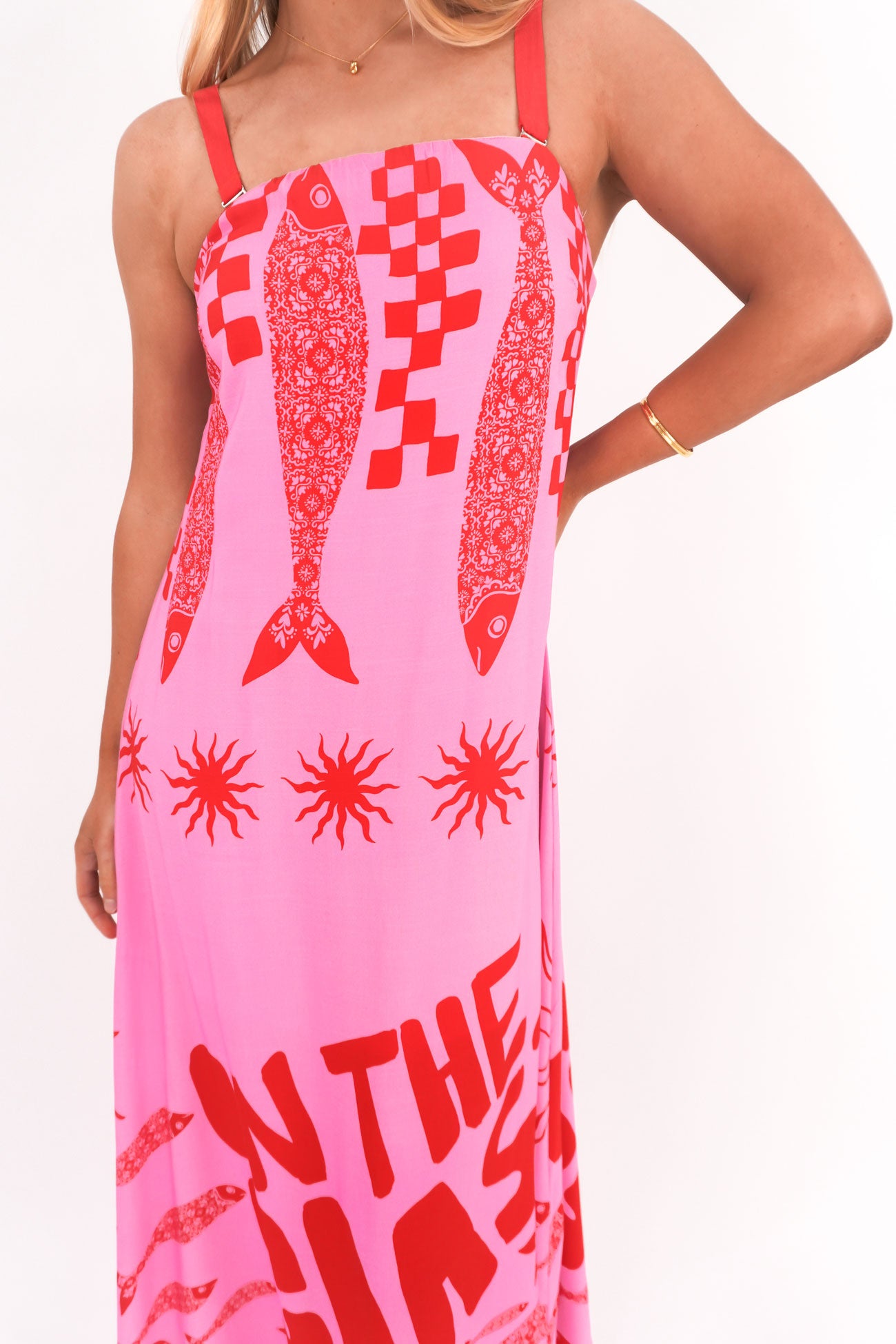 Rita Midi Dress On The Coast