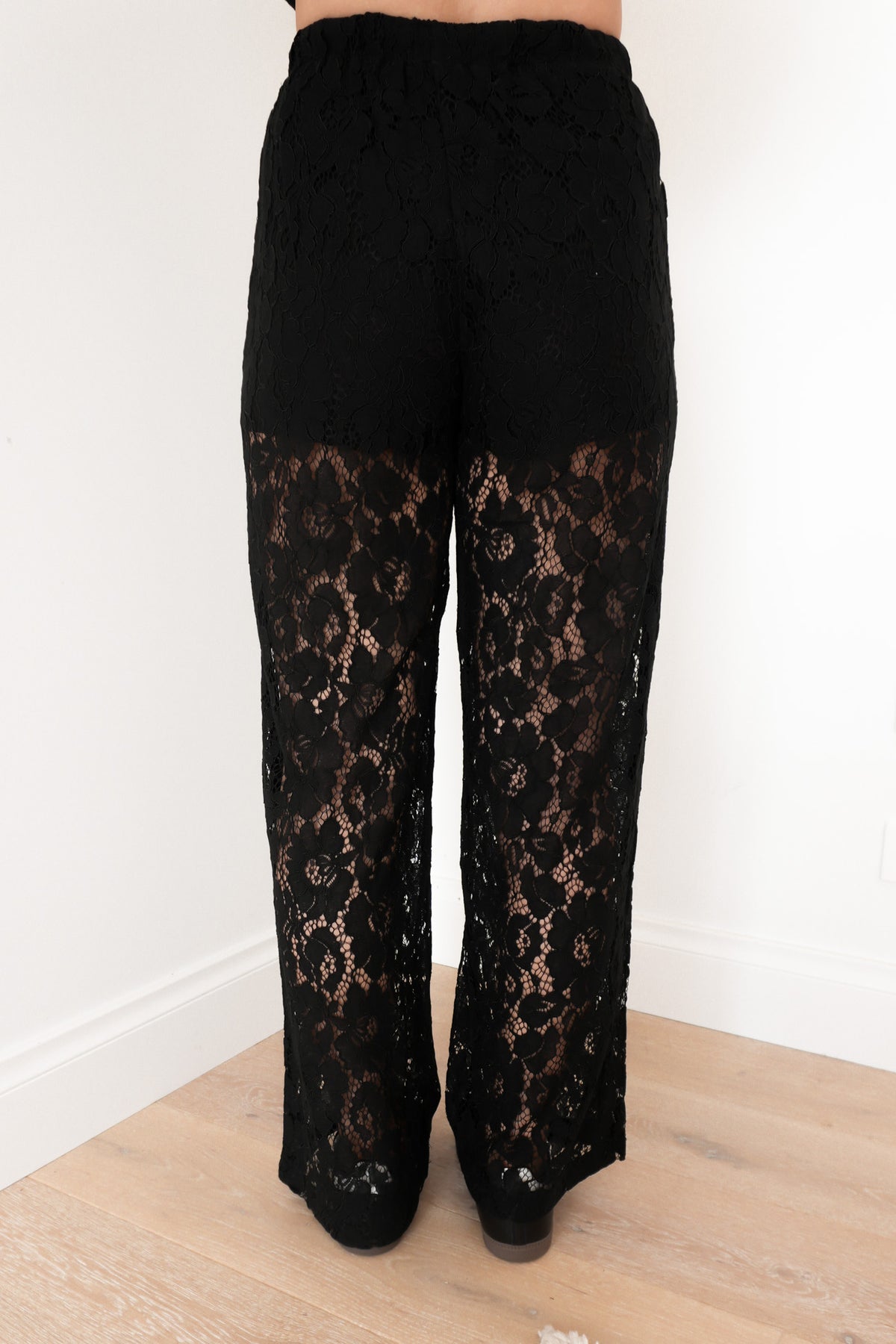 Romeo Lace Pant Black