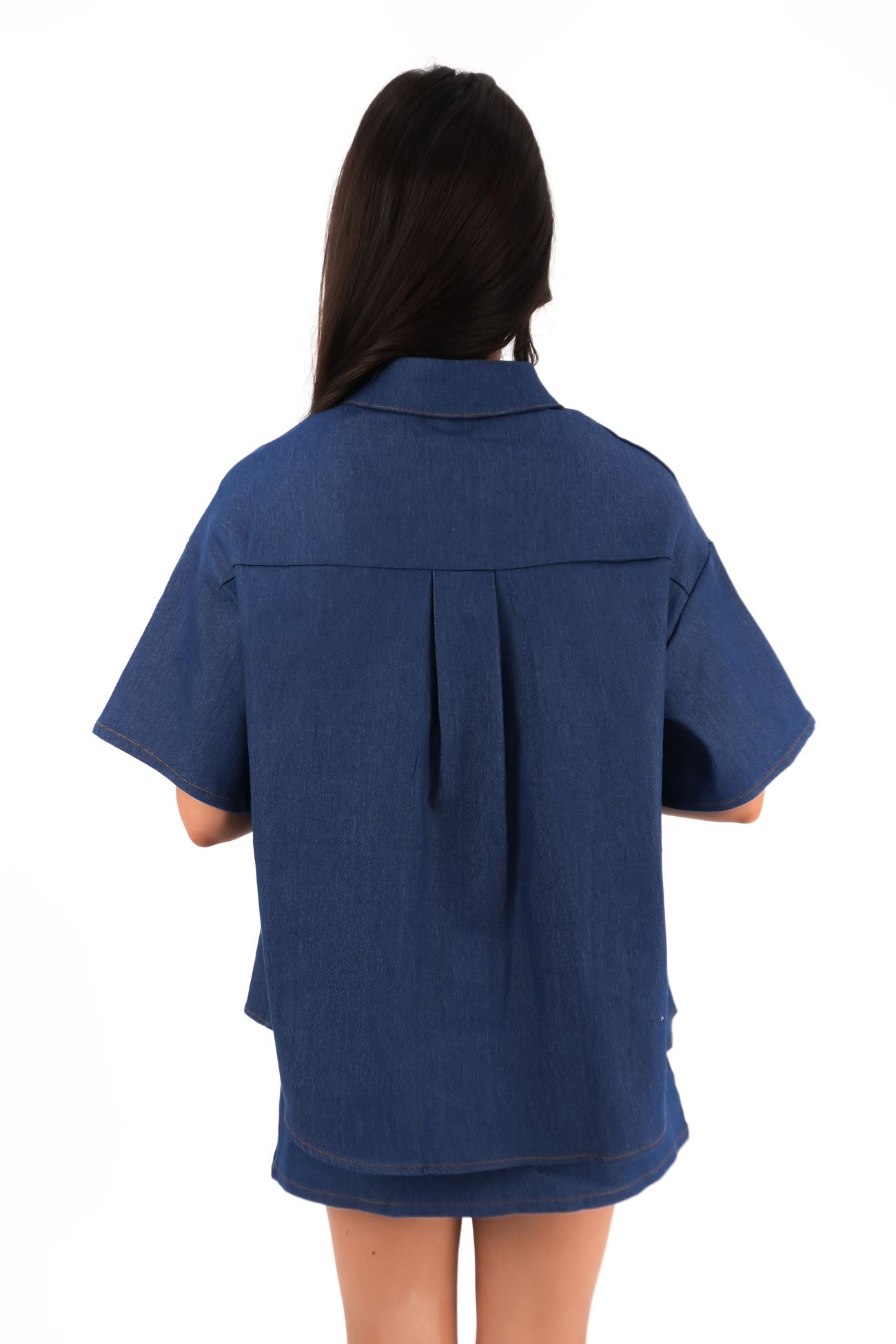 Rowen Denim Set Dark Blue bb