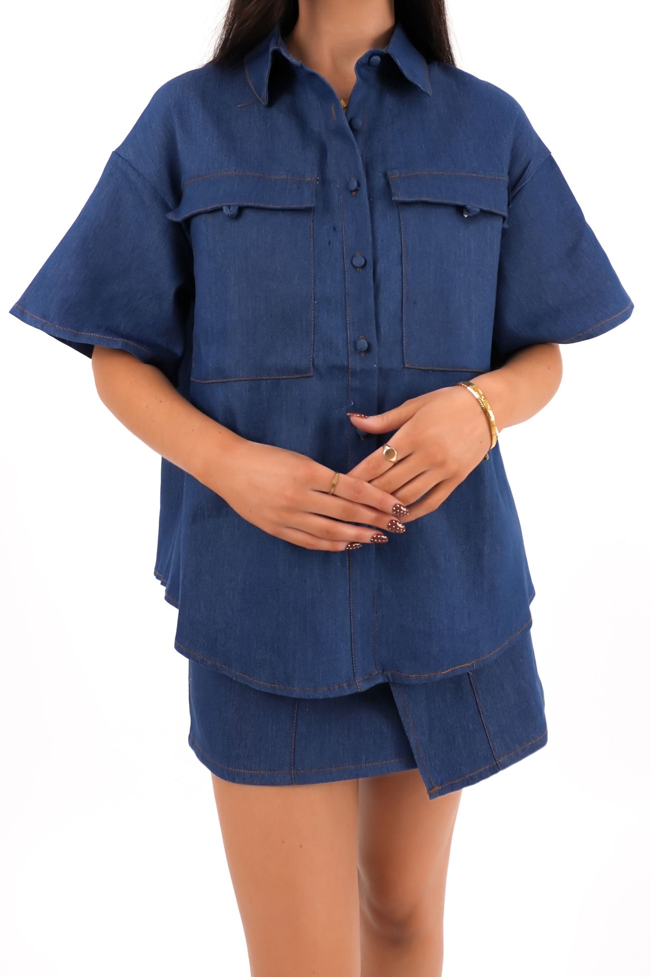 Rowen Denim Set Dark Blue ffc