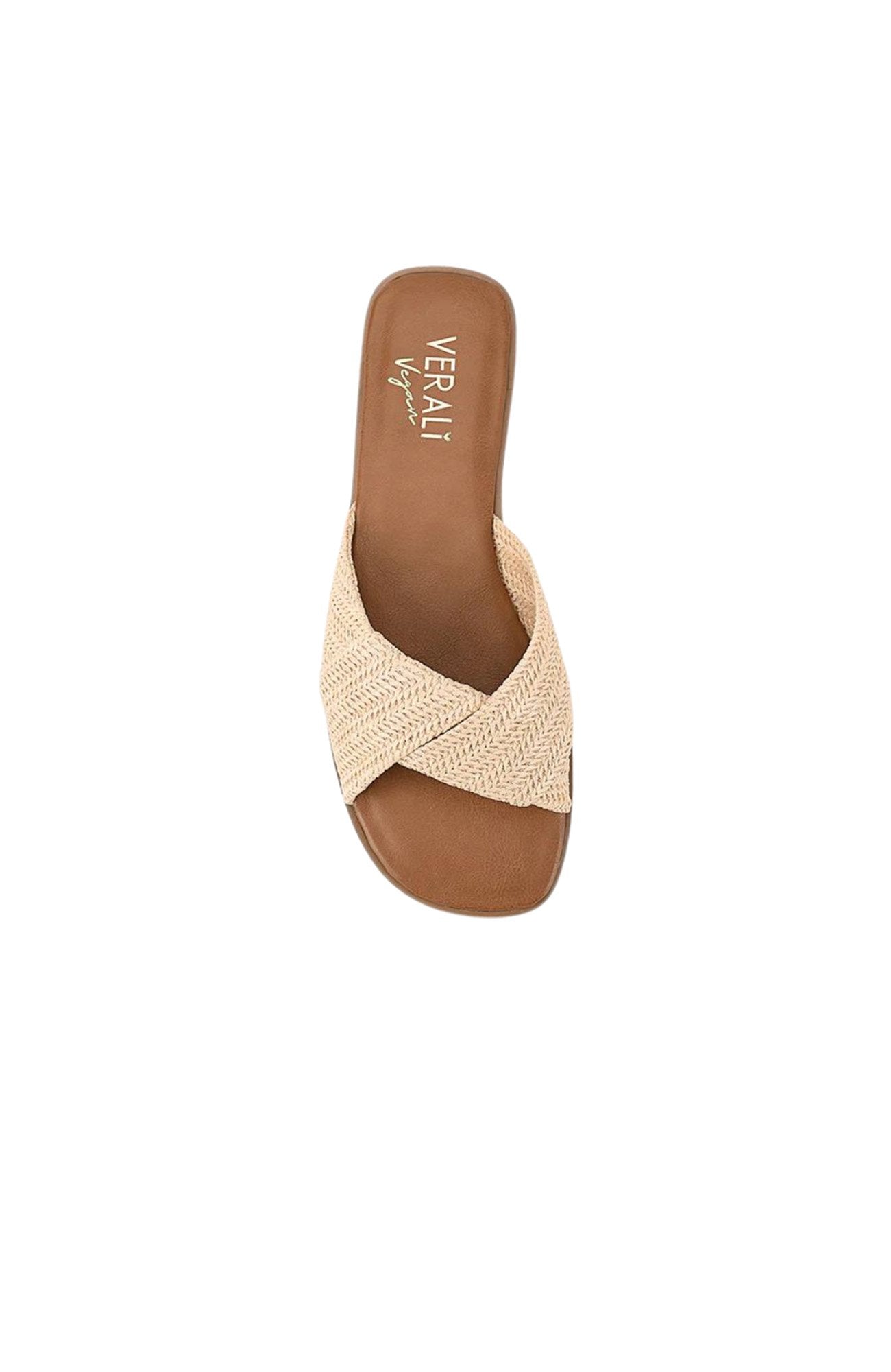 Sage Casual Slides Natural Raffia
