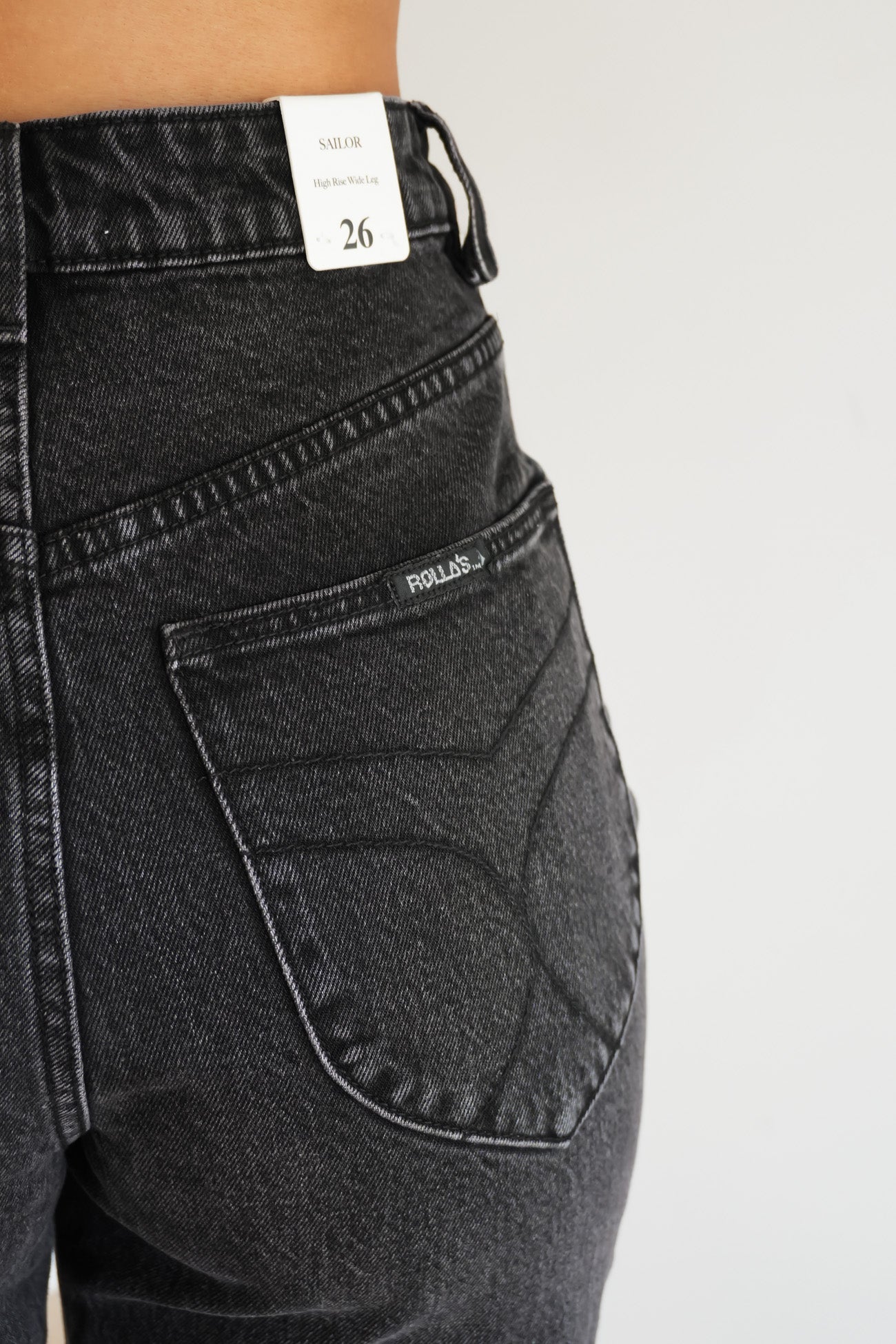 Sailor Scoop Jean Black Rock