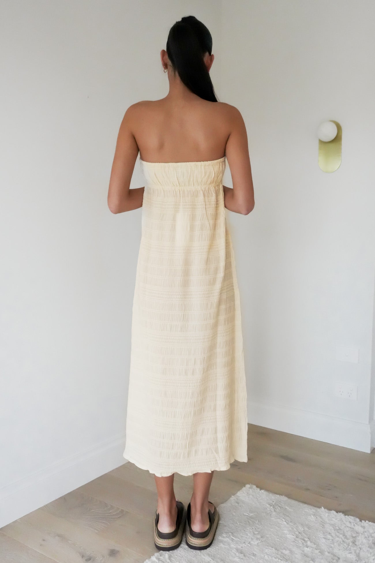 Sandy Cove Maxi Dress Cream
