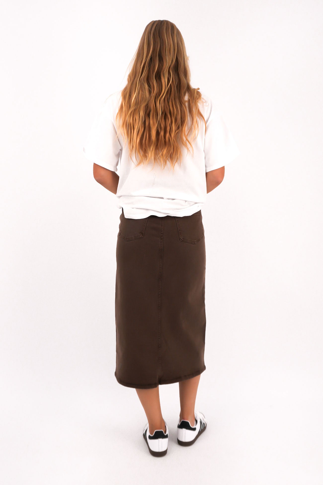 Scout Midi Skirt Chocolate