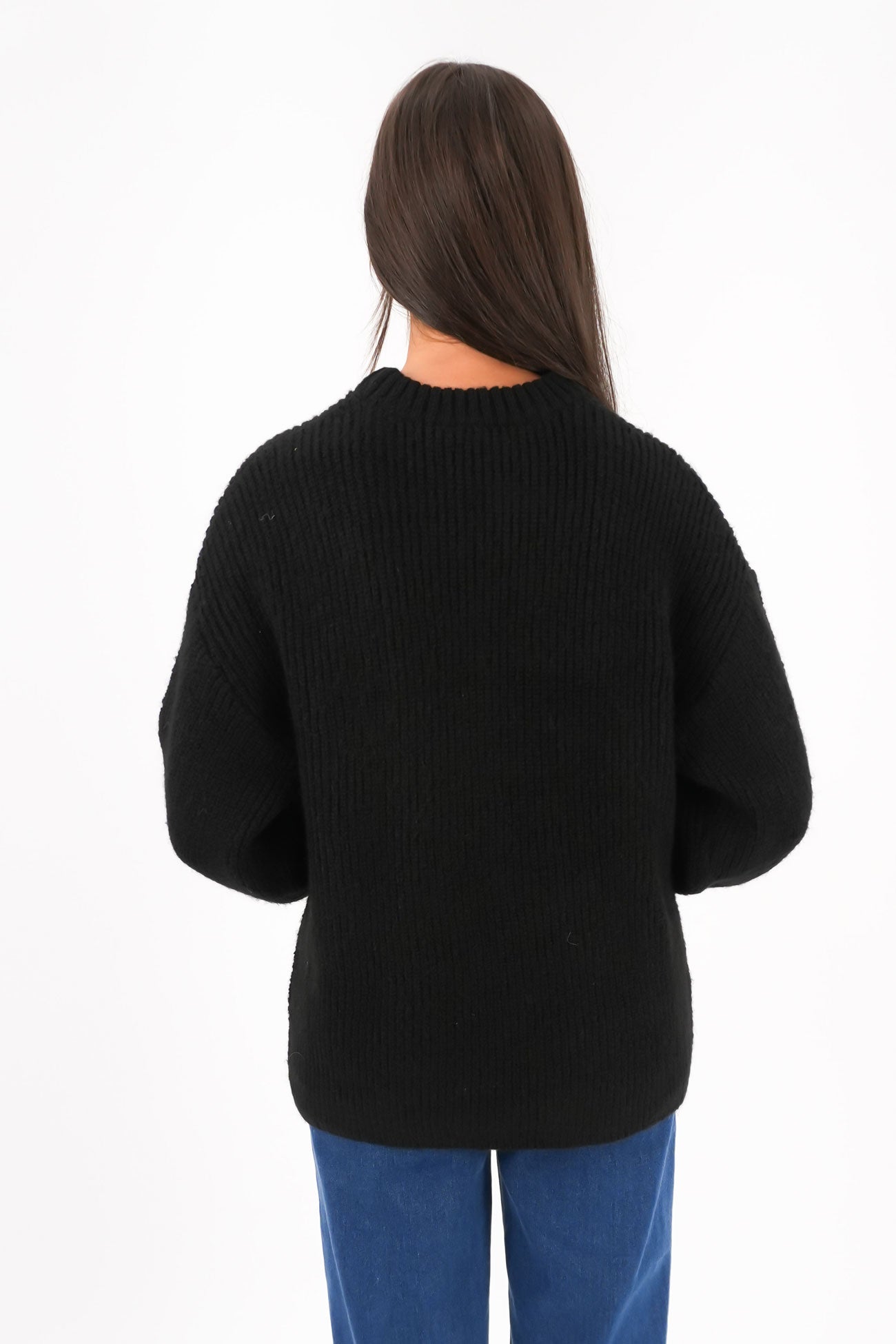 Selena Knit Top Black