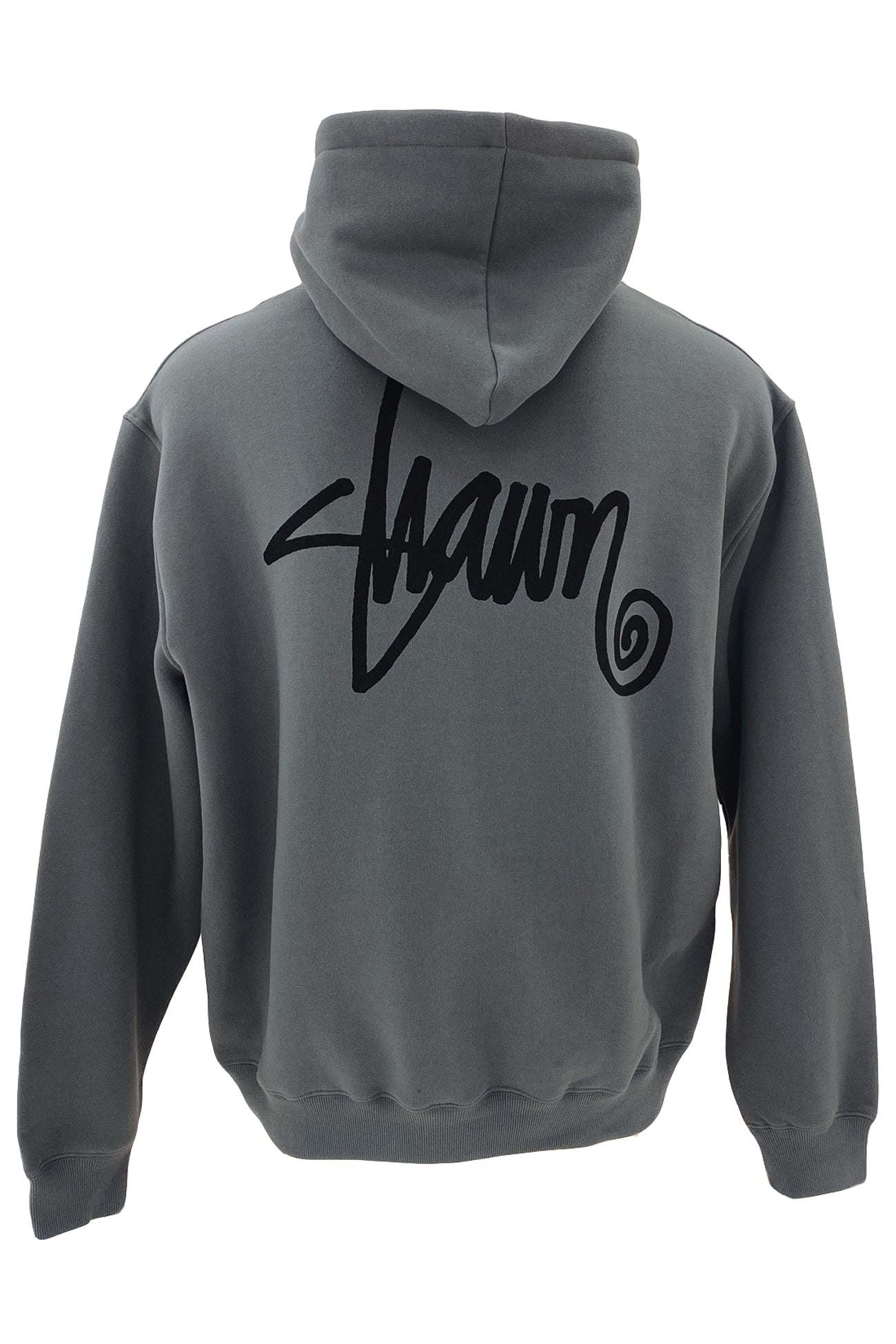 Shawn Script Hood Steel Grey b