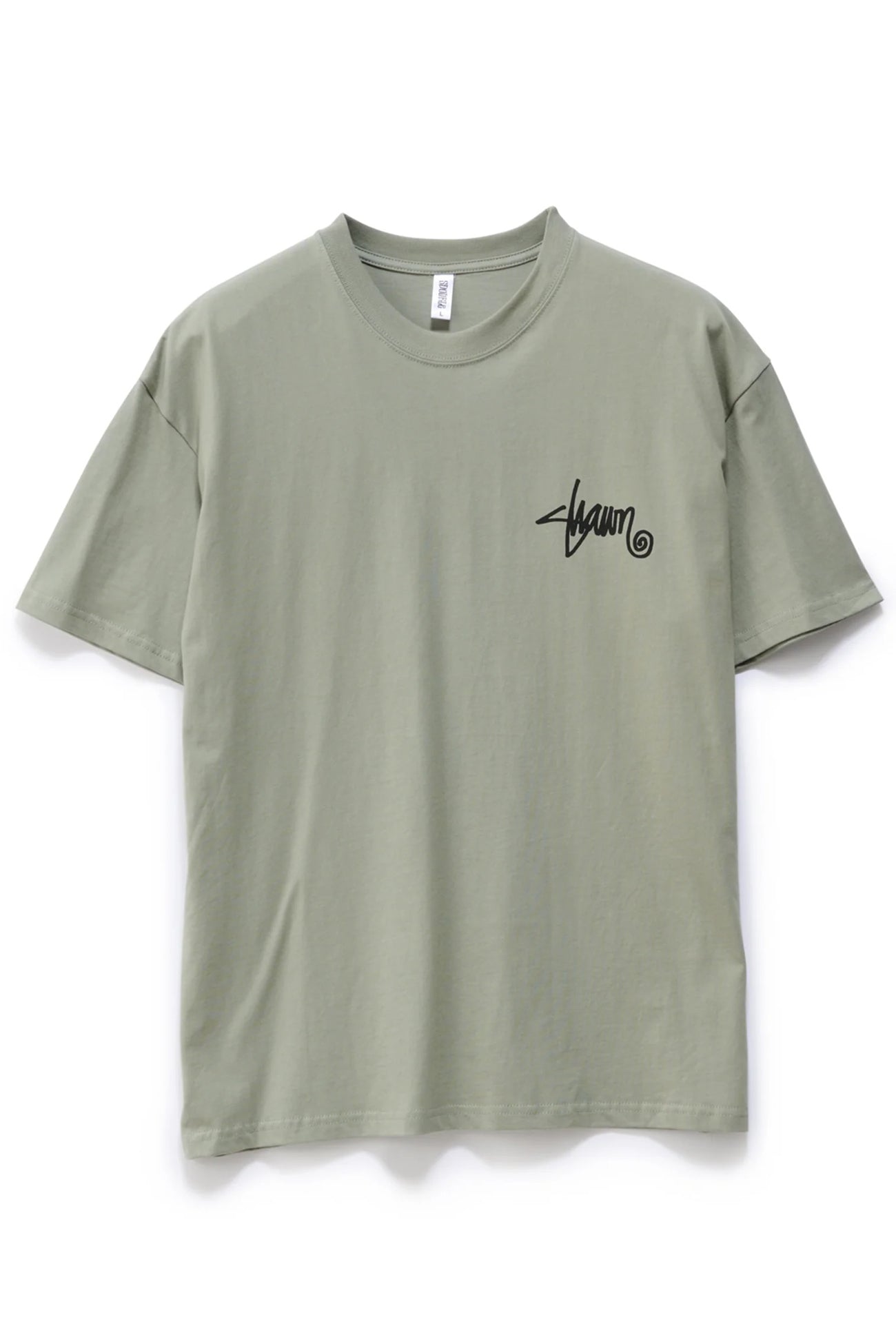 Shawn Script Tee Seagrass f
