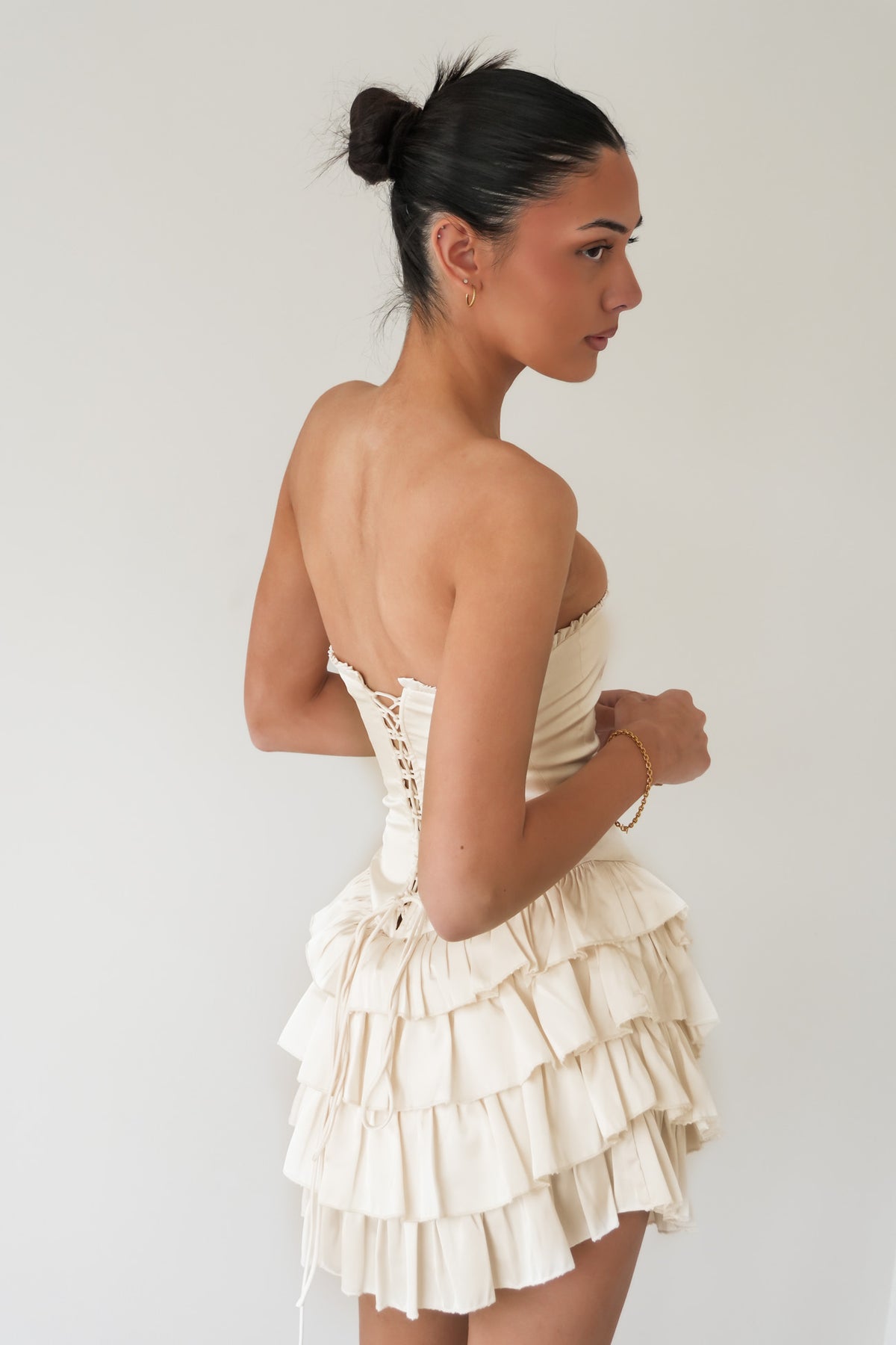 Shaye Mini Dress Cream