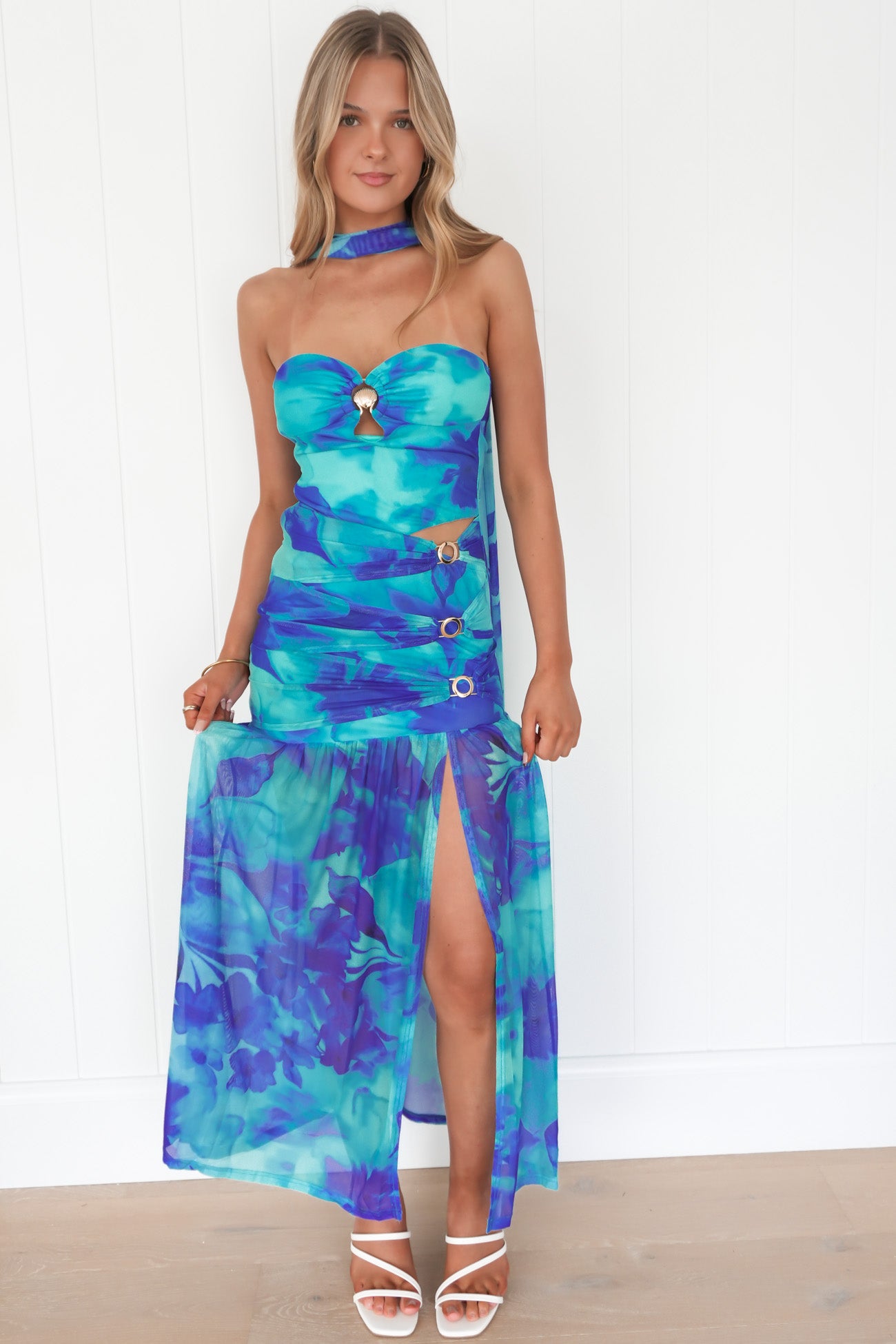 Shiloh Maxi Dress Blue
