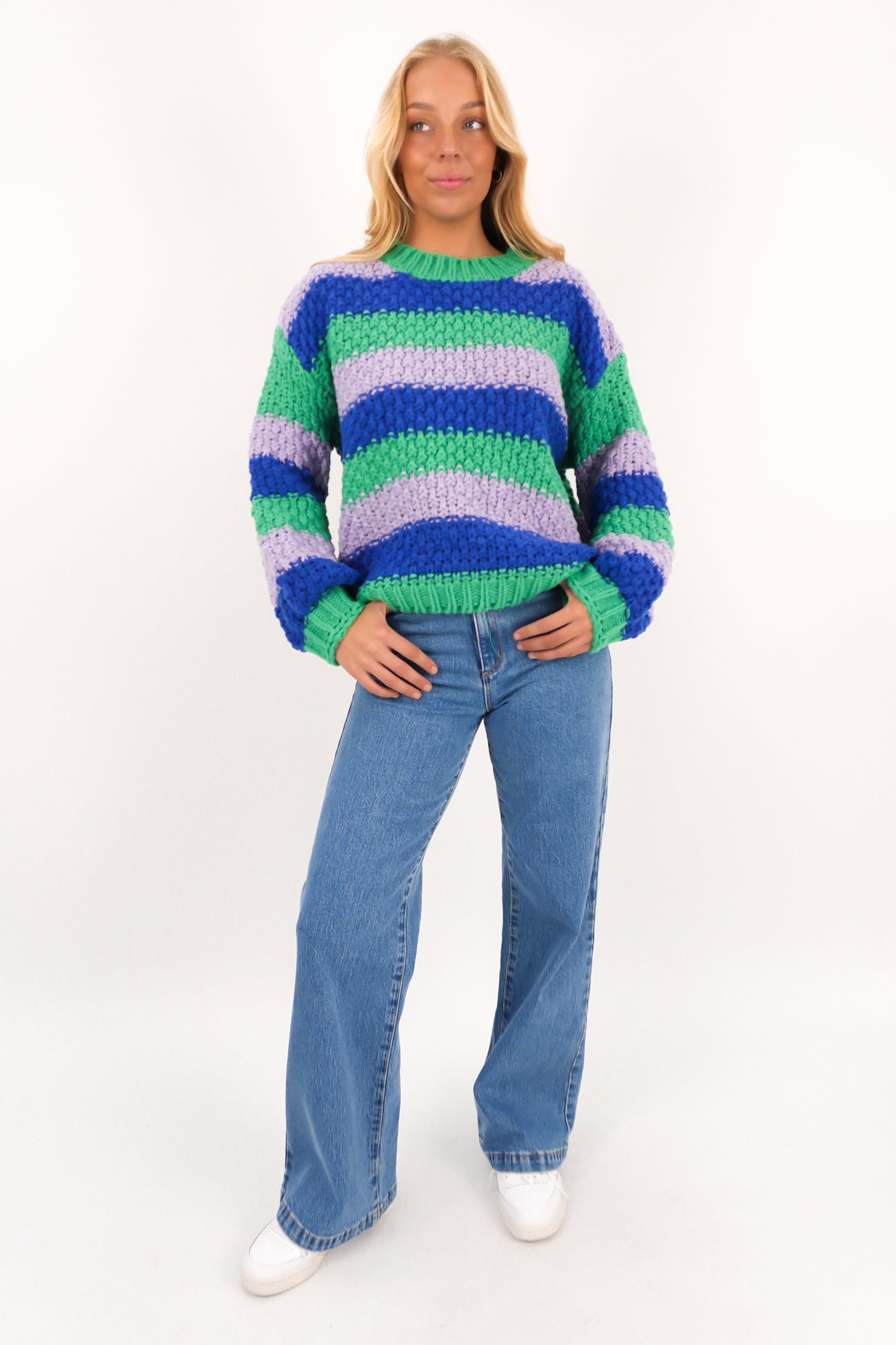 Siara Knit Green Multi