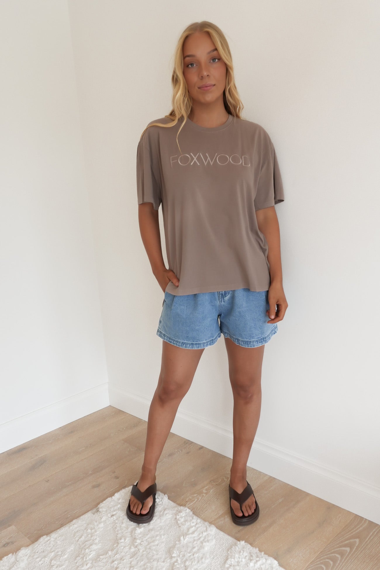 Simplified Tee Brown