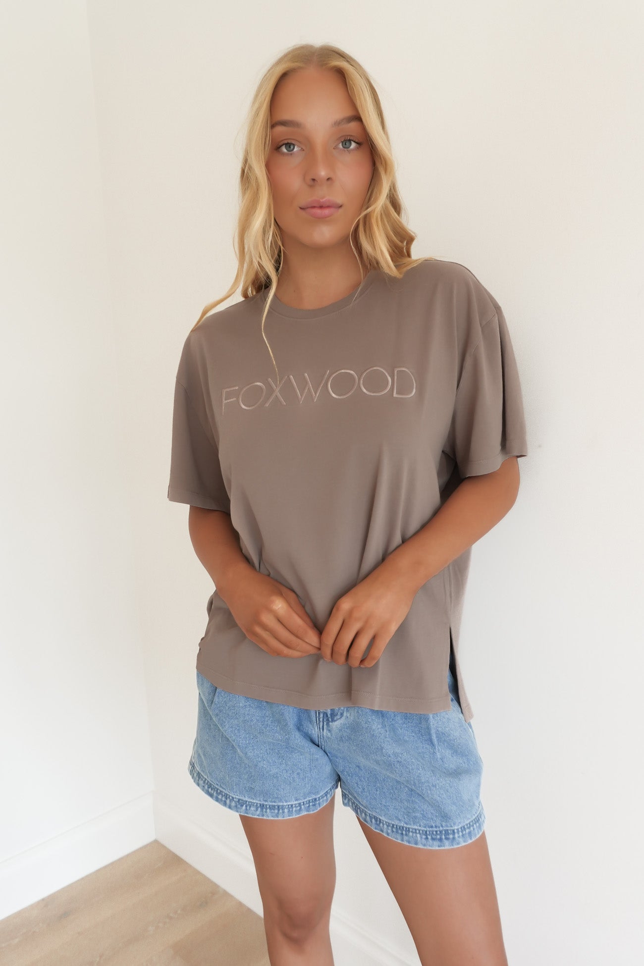 Simplified Tee Brown