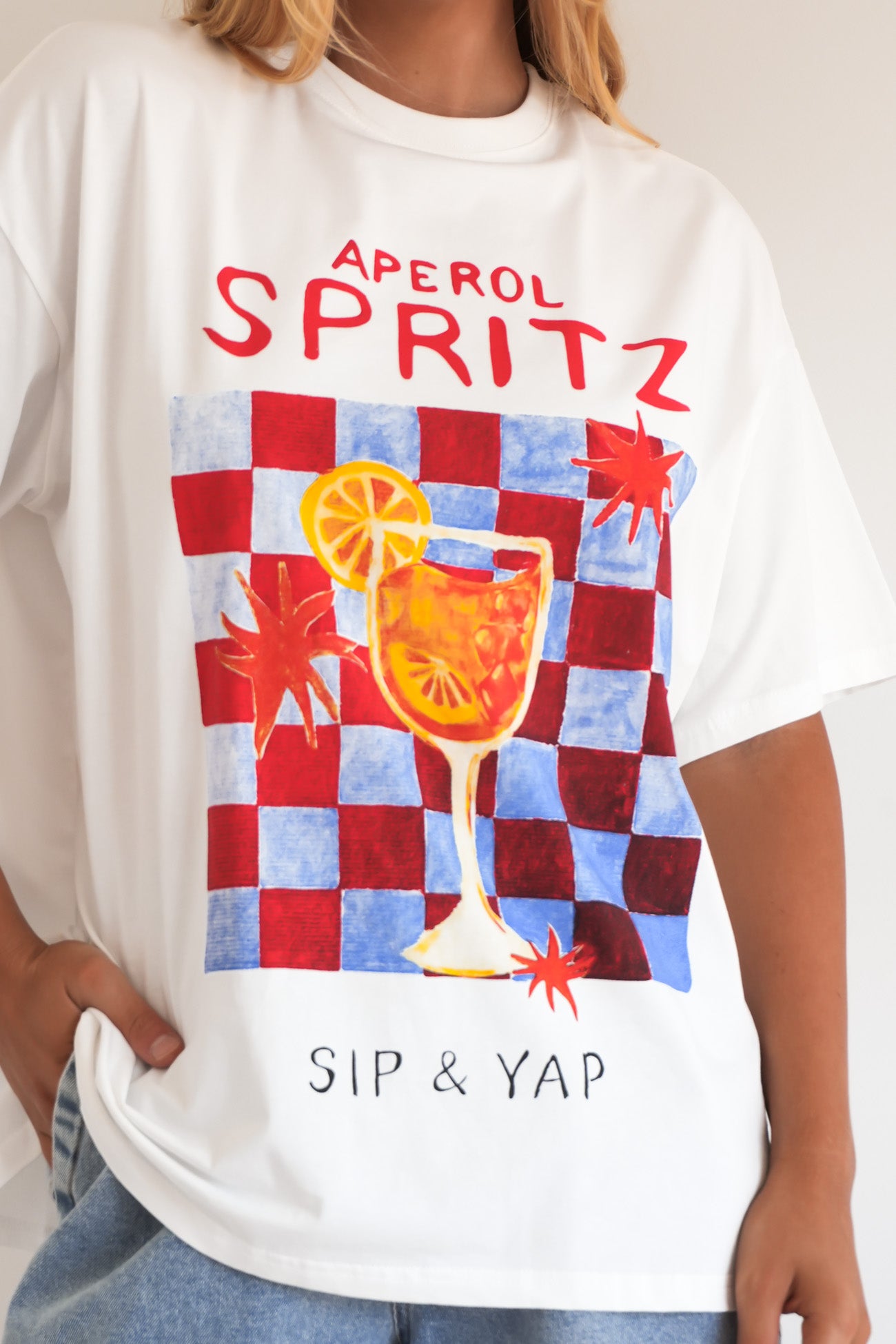 Sip & Yap Tee White