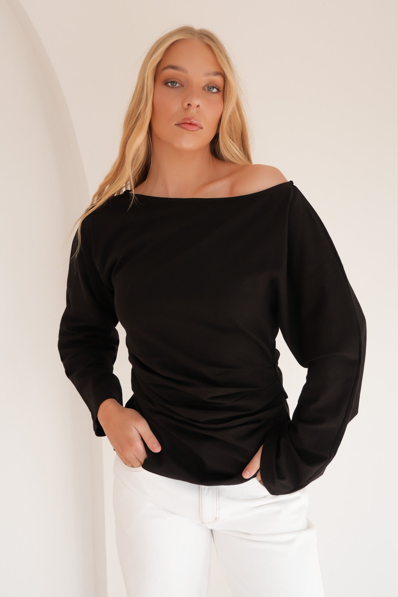 Soho Long Sleeve Tee Black