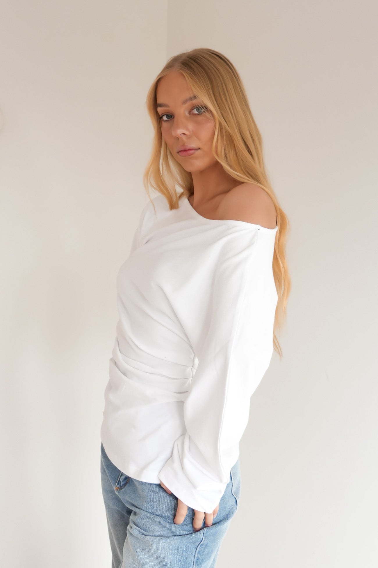 Soho Long Sleeve Tee White