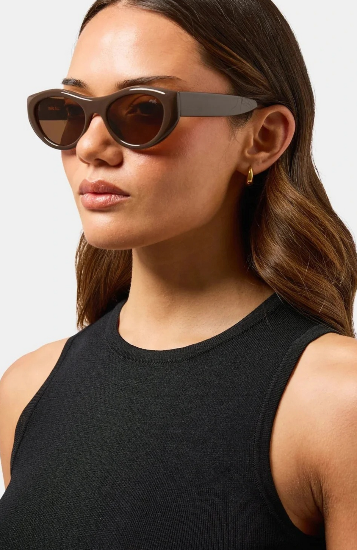 Nora Sunglasses Chocolate Brown