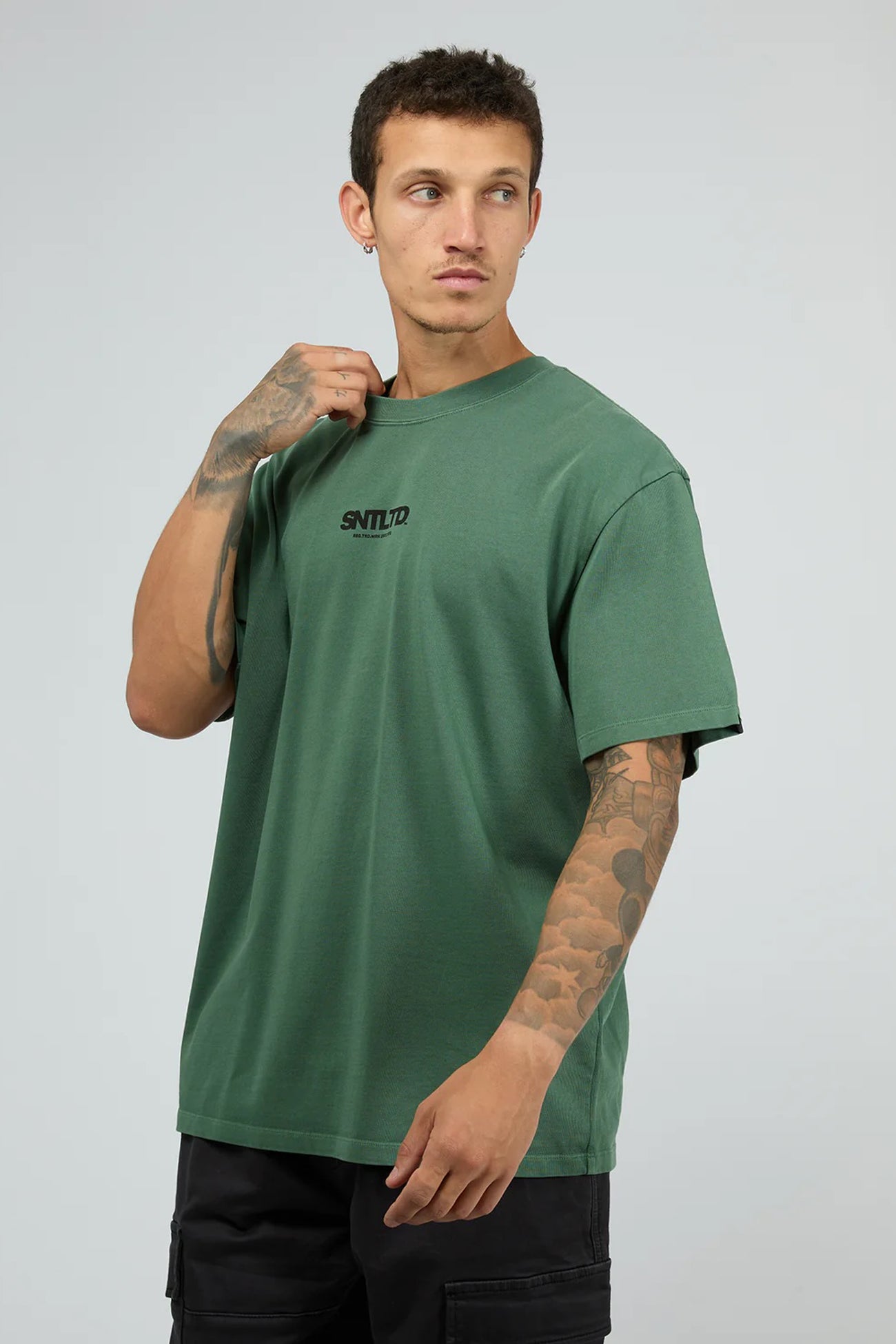 Squared Tee Green
