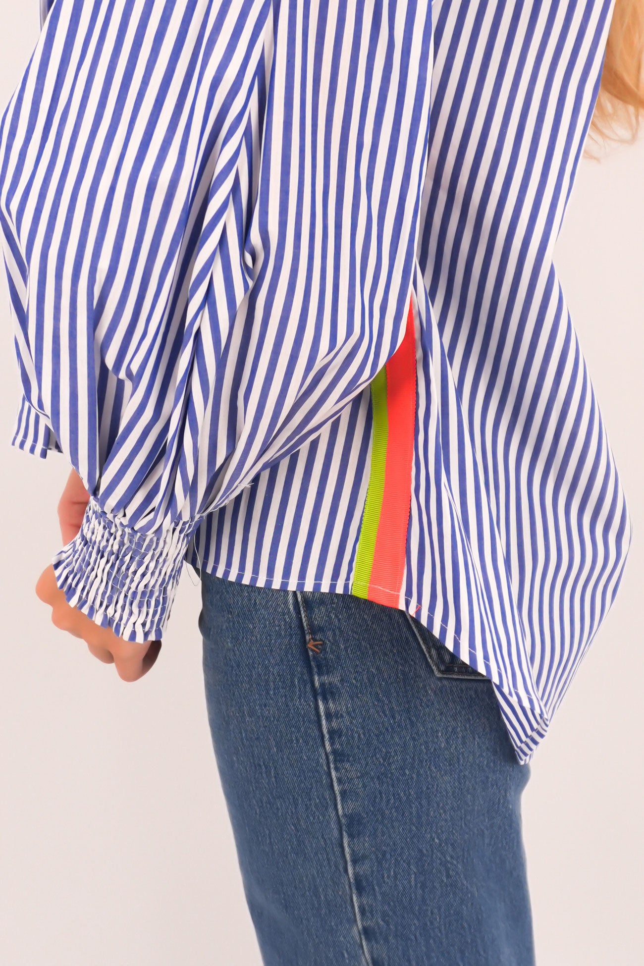 Stella Shirt Blue Stripe