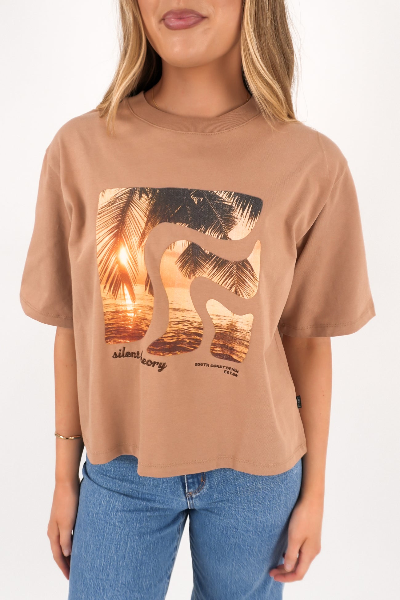 Sunset Tee Taupe