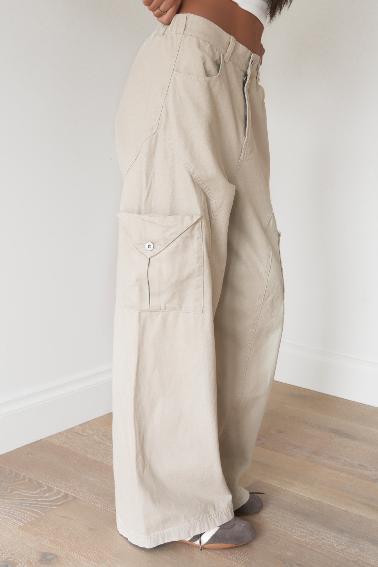 Tahlae Cargo Pant Beige