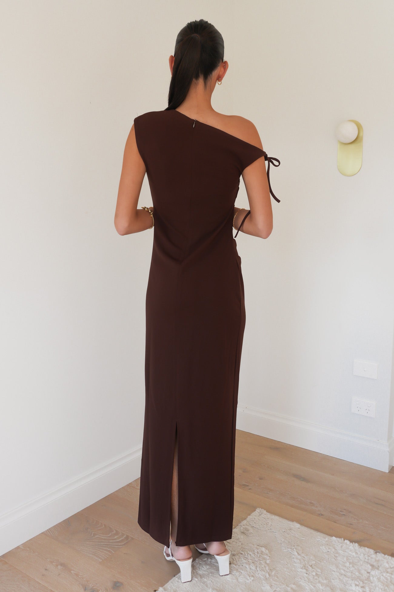 Taylah Maxi Dress Chocolate