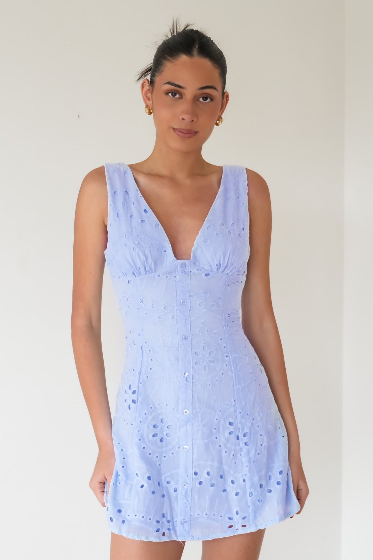 Teresa Mini Dress Blue