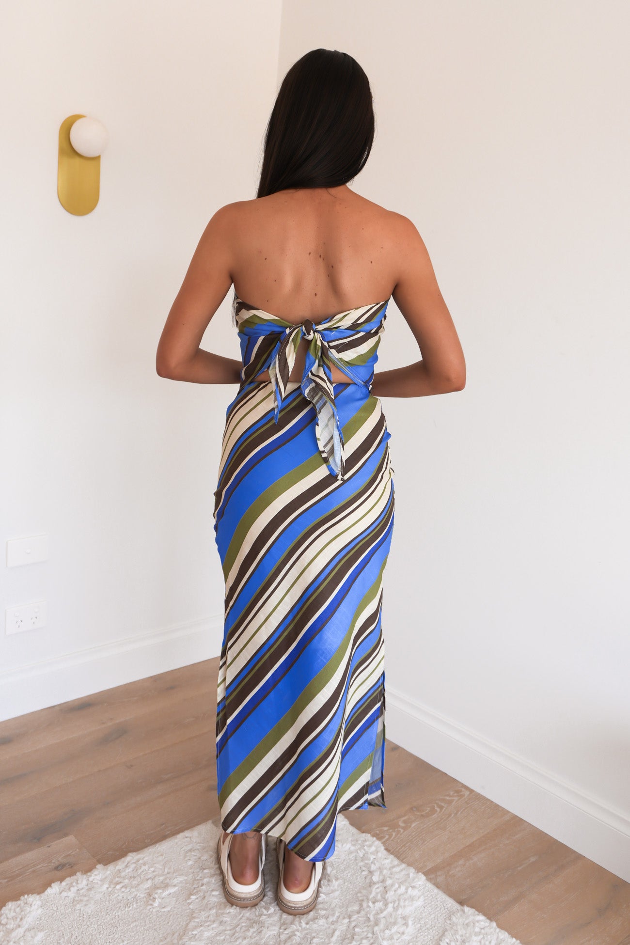 Tiralee Set Blue Stripe