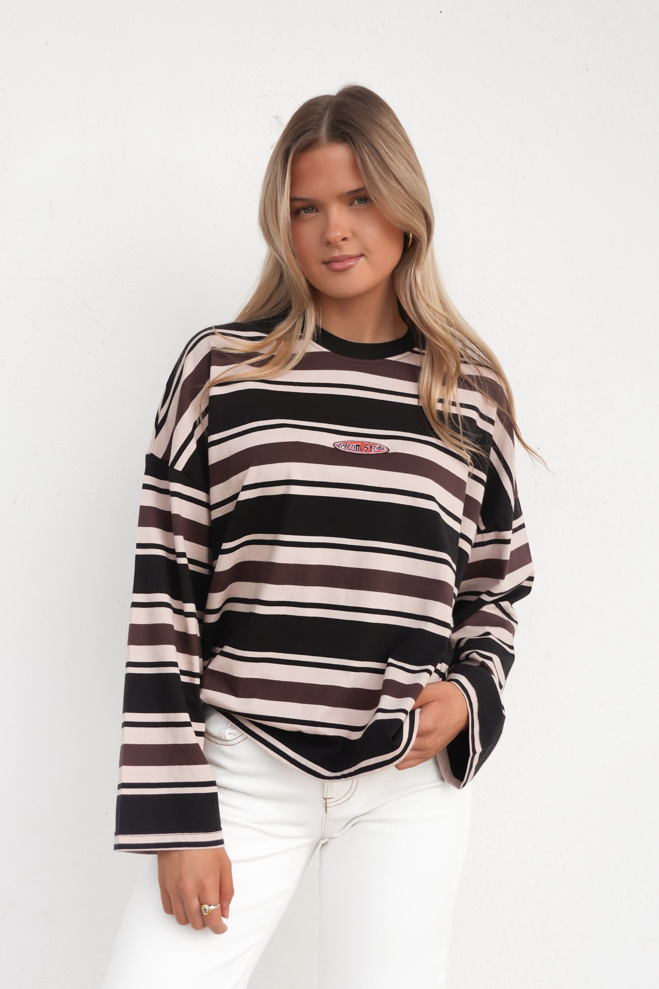 Triptronic Long Sleeve Tee Raisin